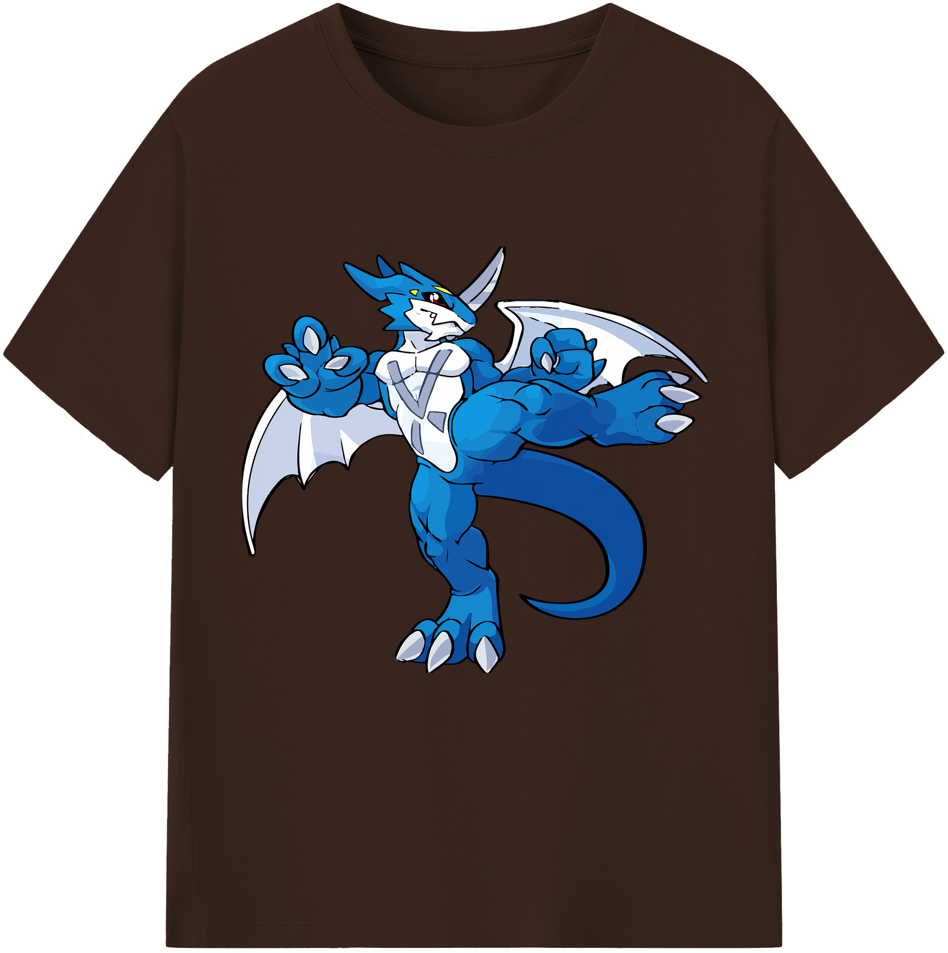 （画像用） Digimon デジタルモンスター/デジモン 綿100％半袖Tシャツ（フロントプリント）