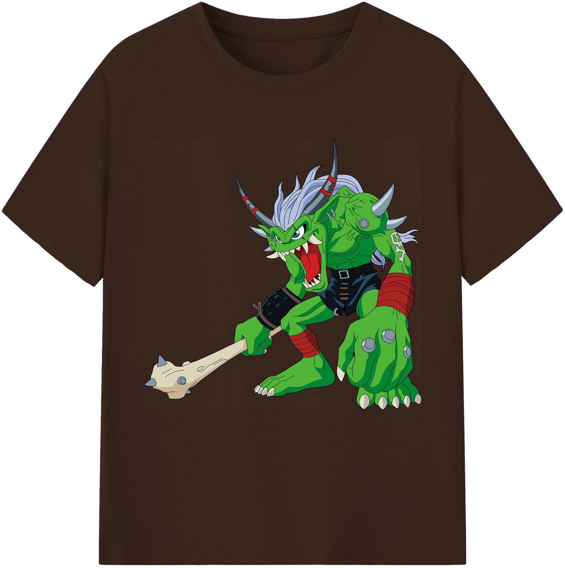 （画像用） Digimon デジタルモンスター/デジモン 綿100％半袖Tシャツ（フロントプリント）