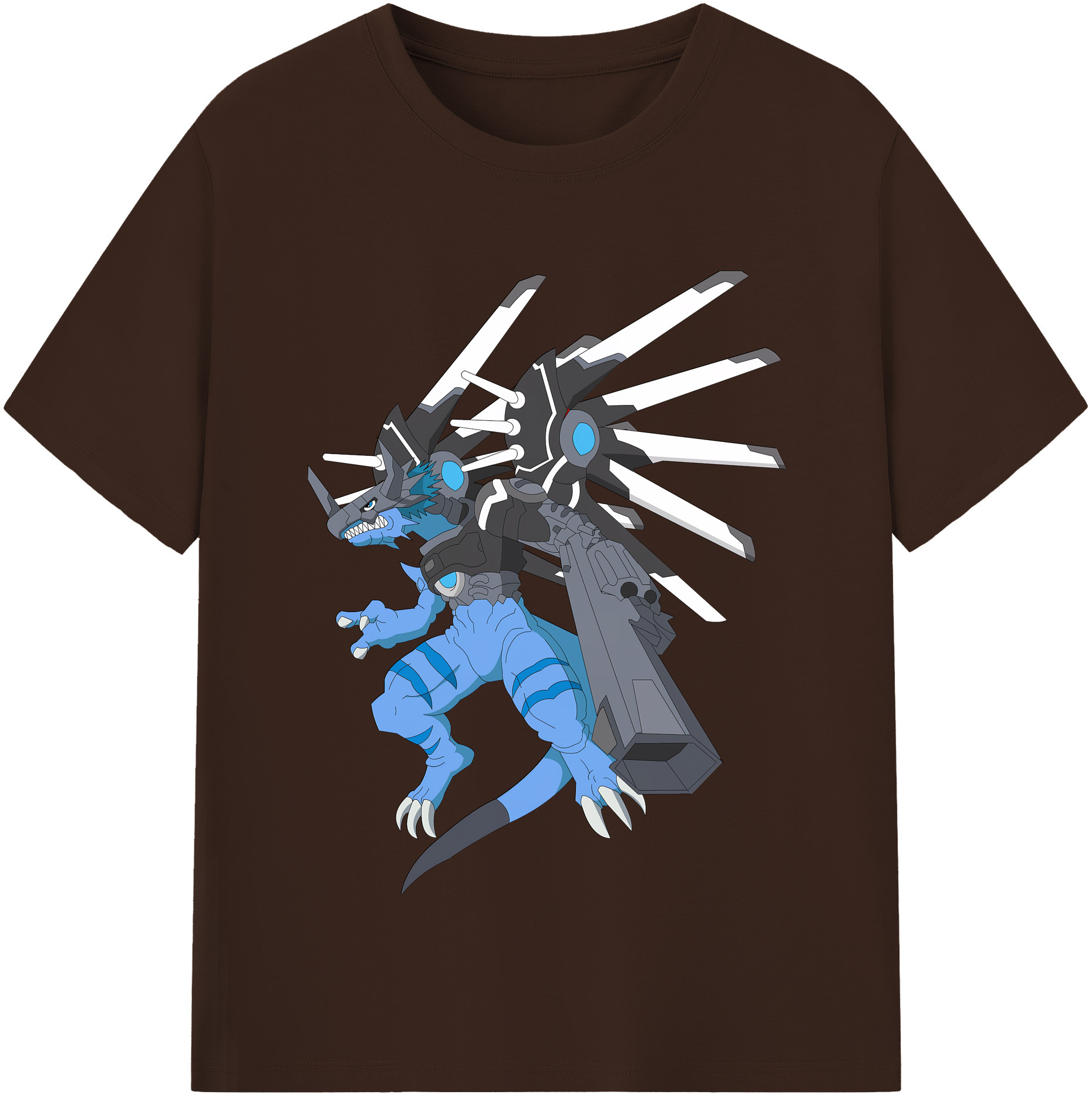 （画像用） Digimon デジタルモンスター/デジモン 綿100％半袖Tシャツ（フロントプリント）