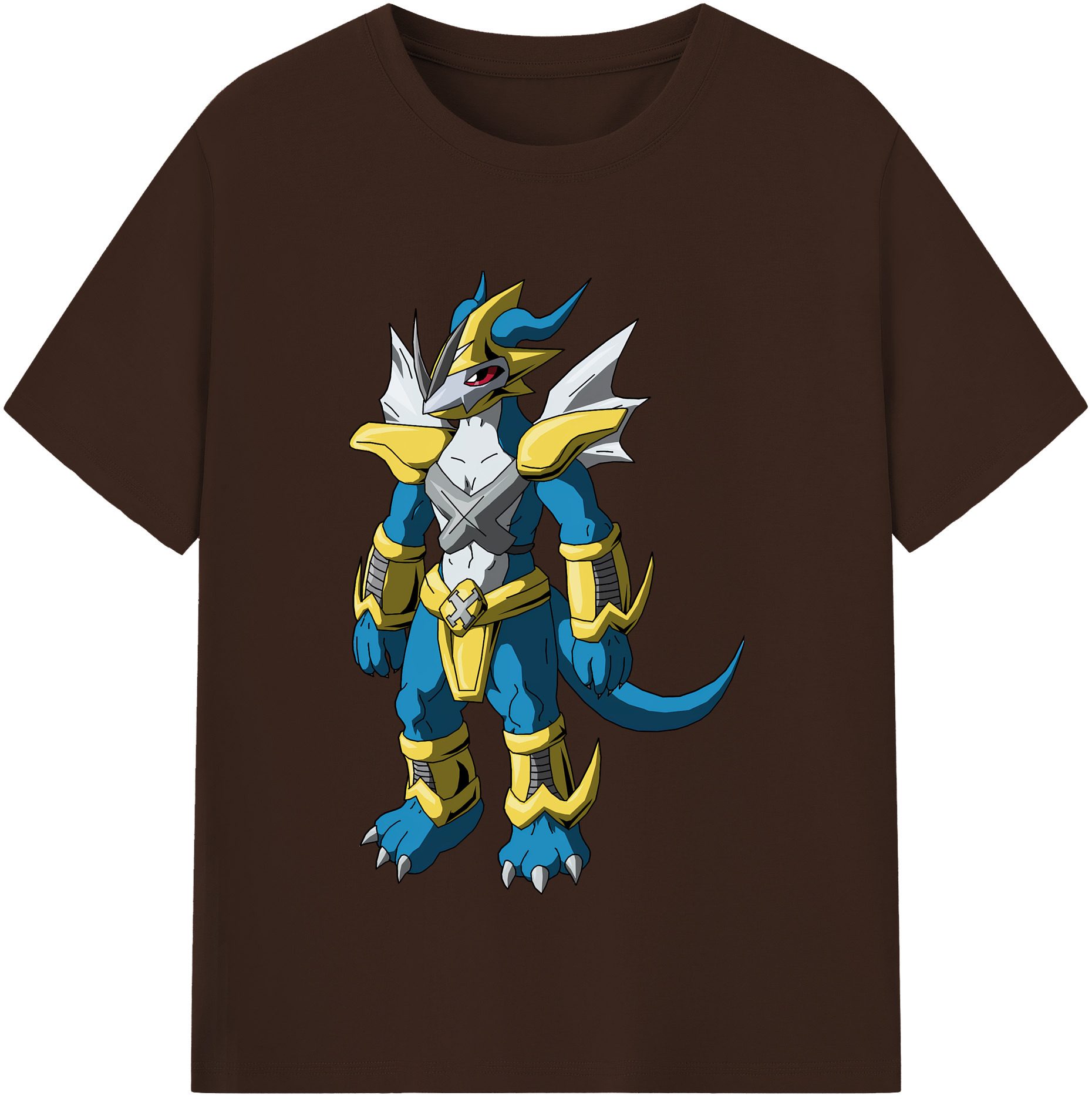 （画像用） Digimon デジタルモンスター/デジモン 綿100％半袖Tシャツ（フロントプリント）