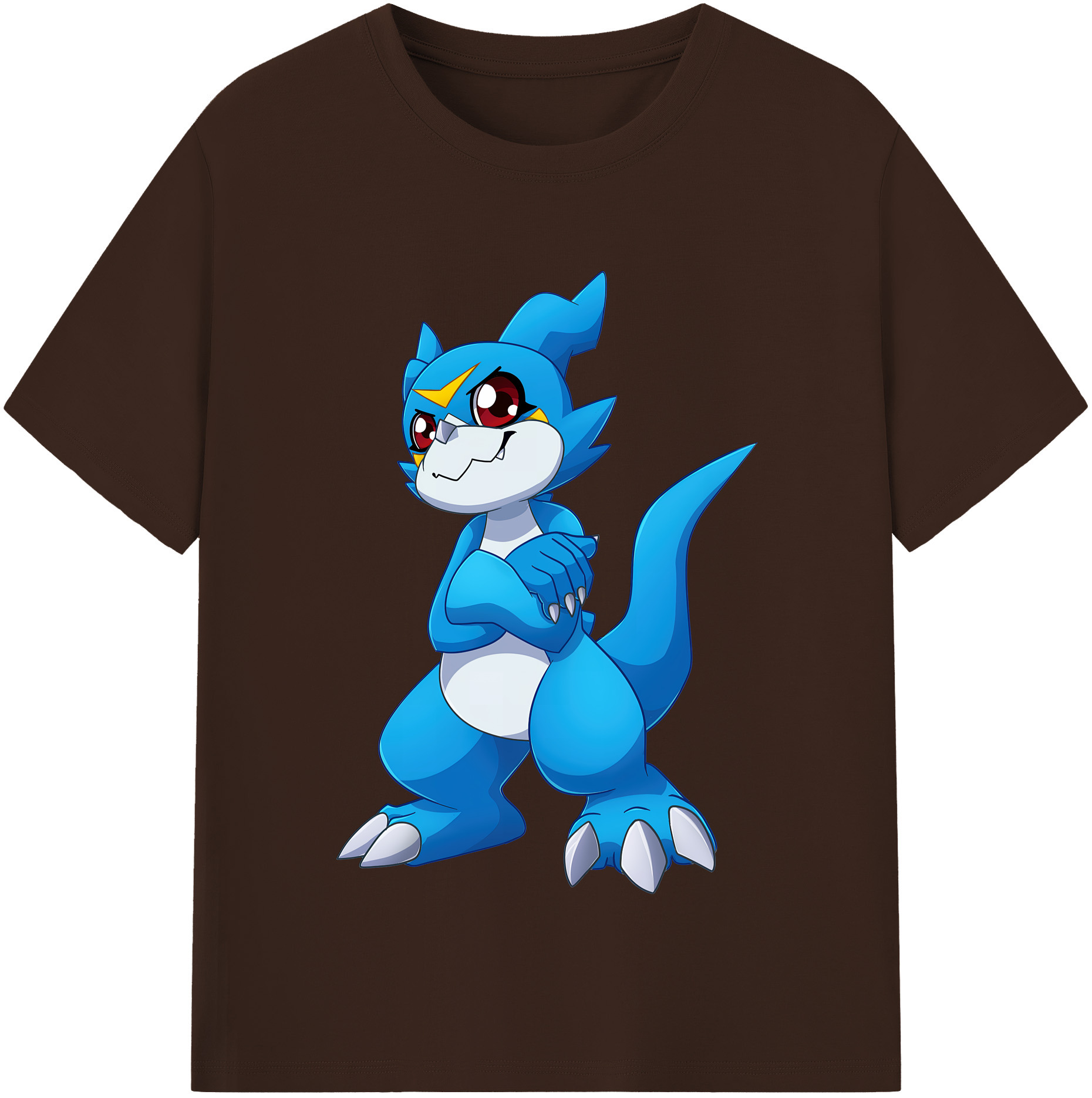 （画像用） Digimon デジタルモンスター/デジモン 綿100％半袖Tシャツ（フロントプリント）