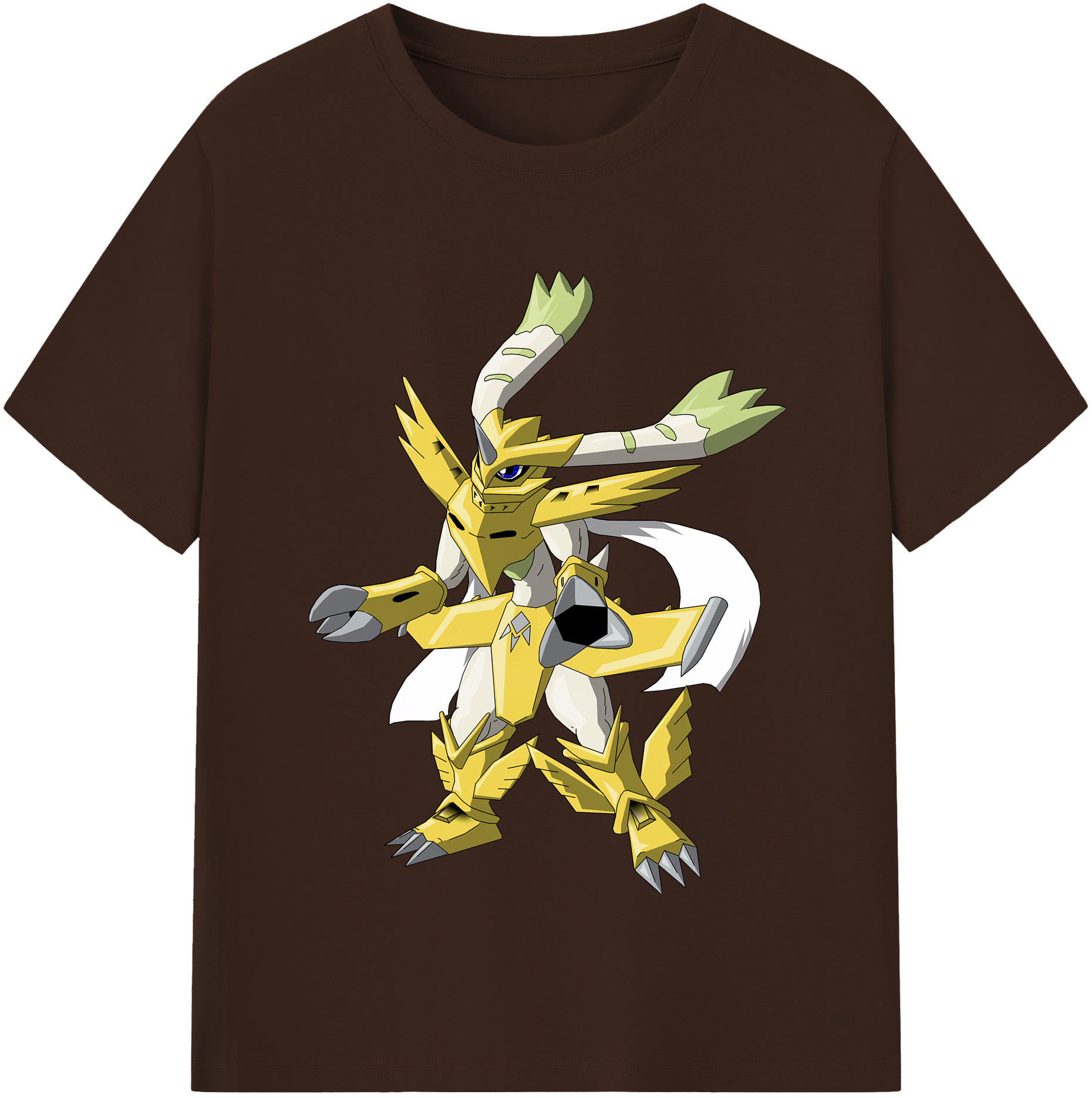 （画像用） Digimon デジタルモンスター/デジモン 綿100％半袖Tシャツ（フロントプリント）