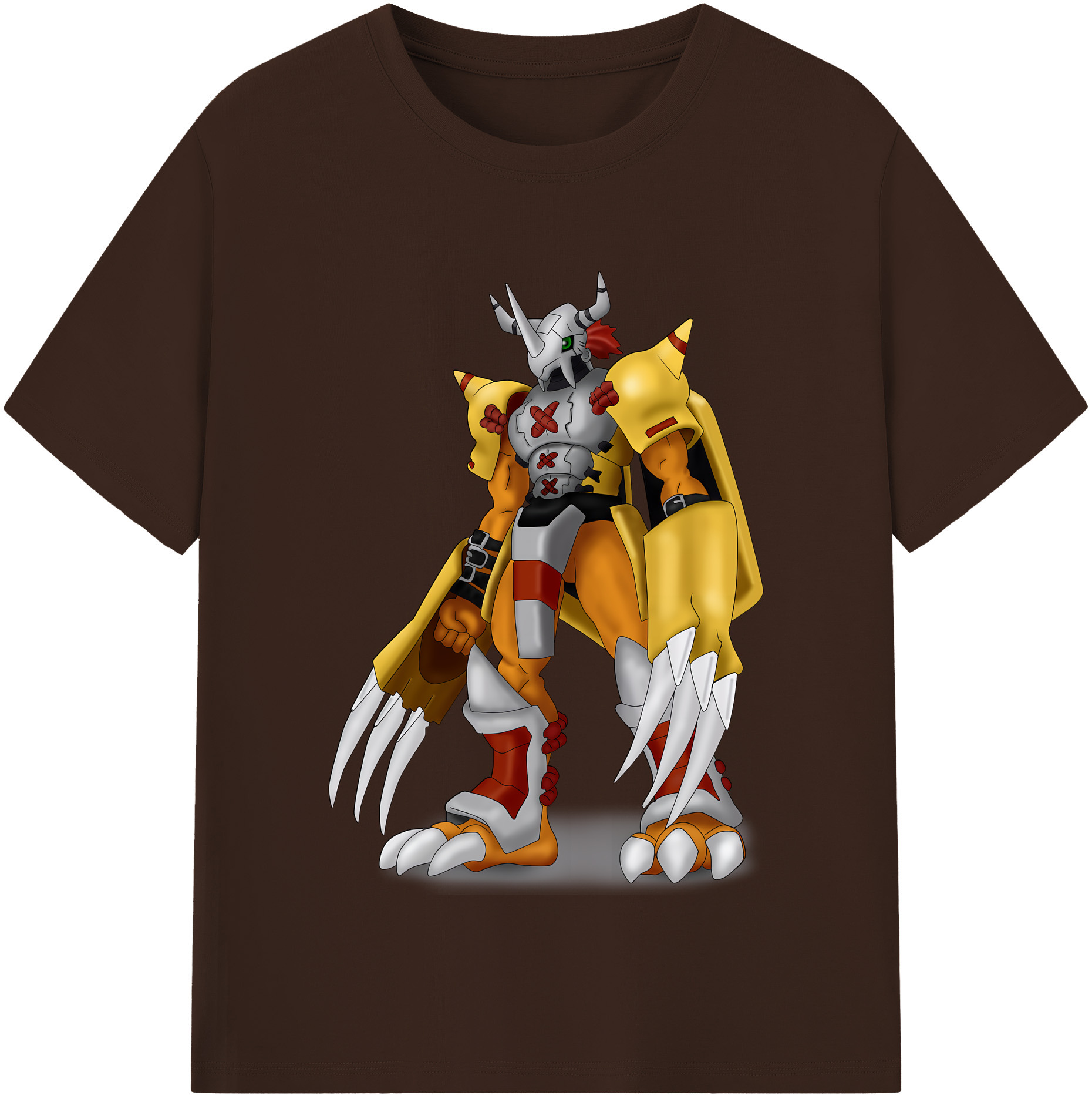（画像用） Digimon デジタルモンスター/デジモン 綿100％半袖Tシャツ（フロントプリント）