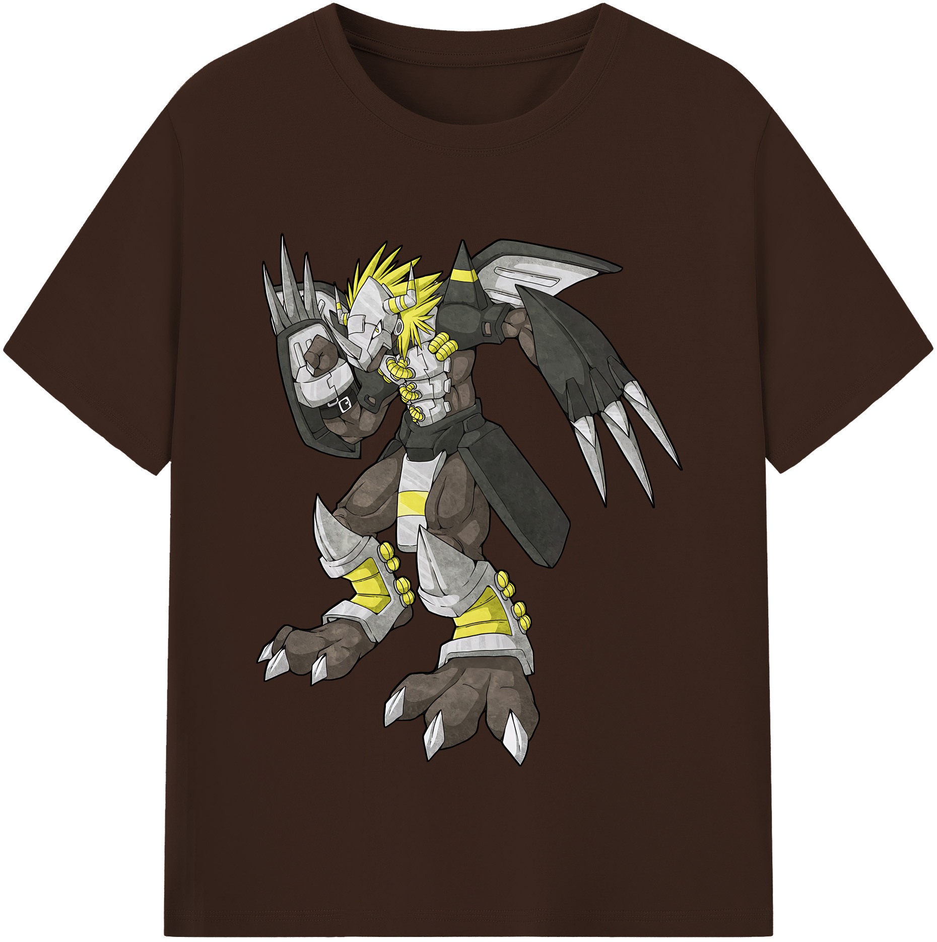 （画像用） Digimon デジタルモンスター/デジモン 綿100％半袖Tシャツ（フロントプリント）