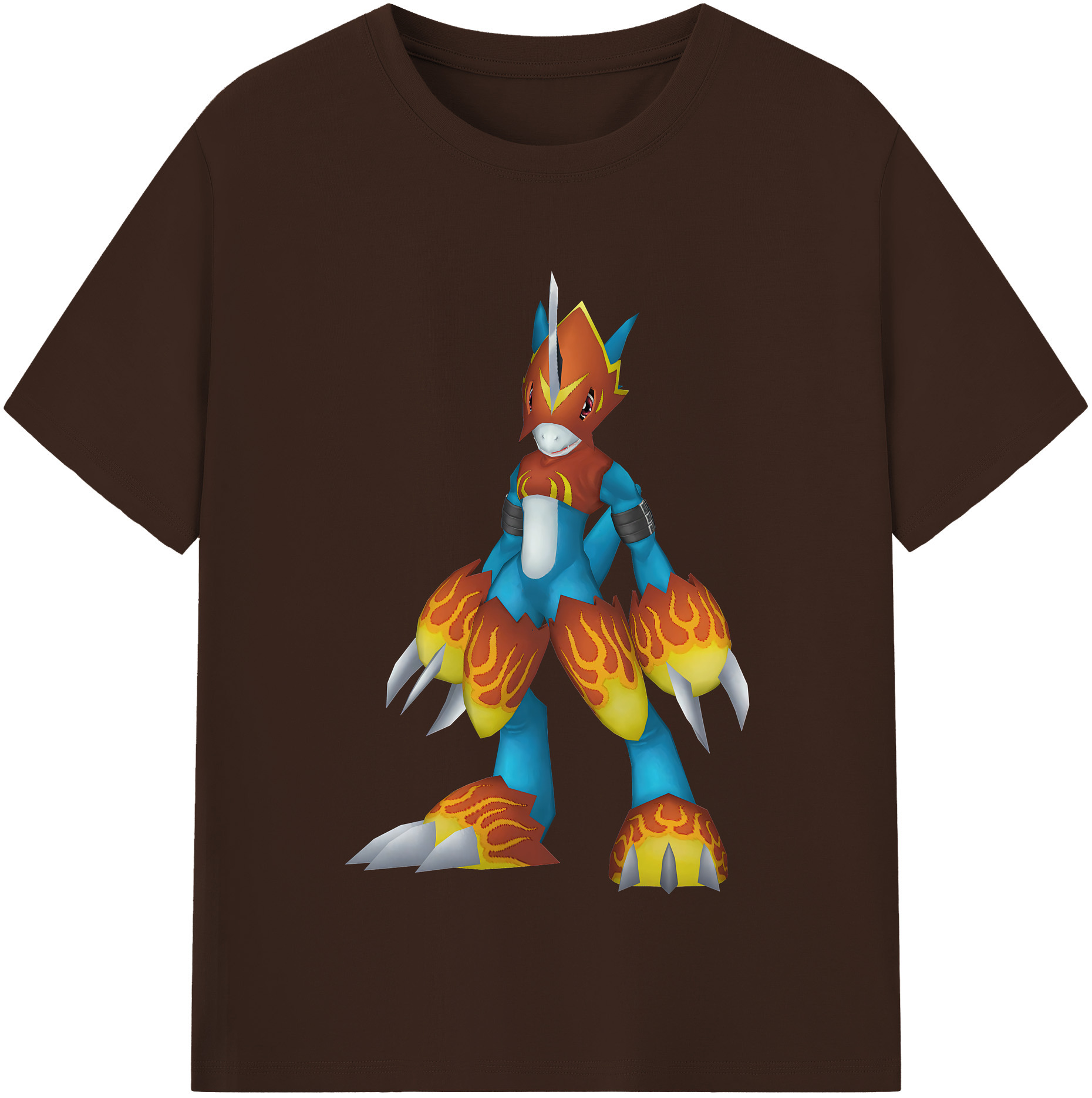 （画像用） Digimon デジタルモンスター/デジモン 綿100％半袖Tシャツ（フロントプリント）
