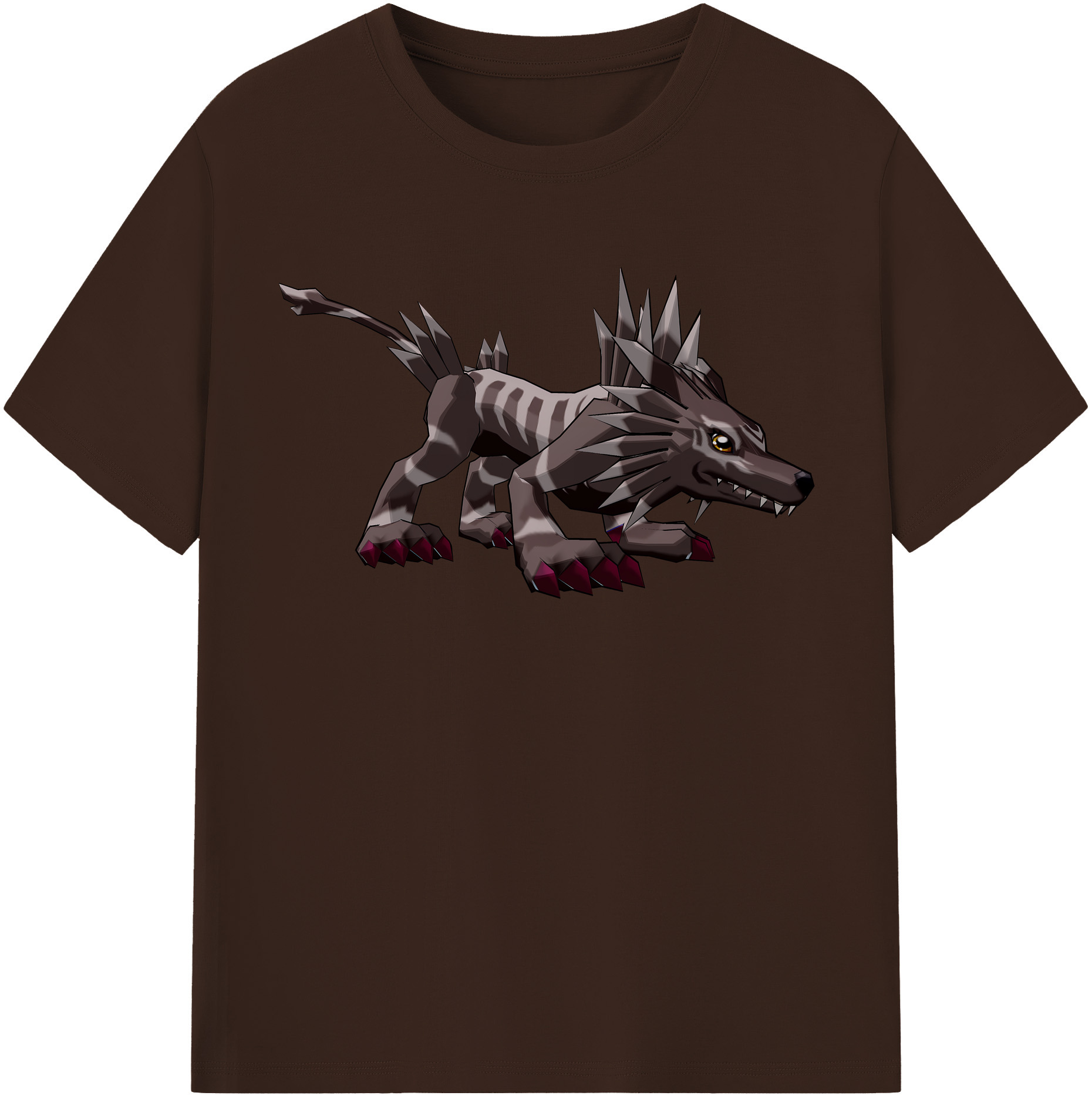 （画像用） Digimon デジタルモンスター/デジモン 綿100％半袖Tシャツ（フロントプリント）