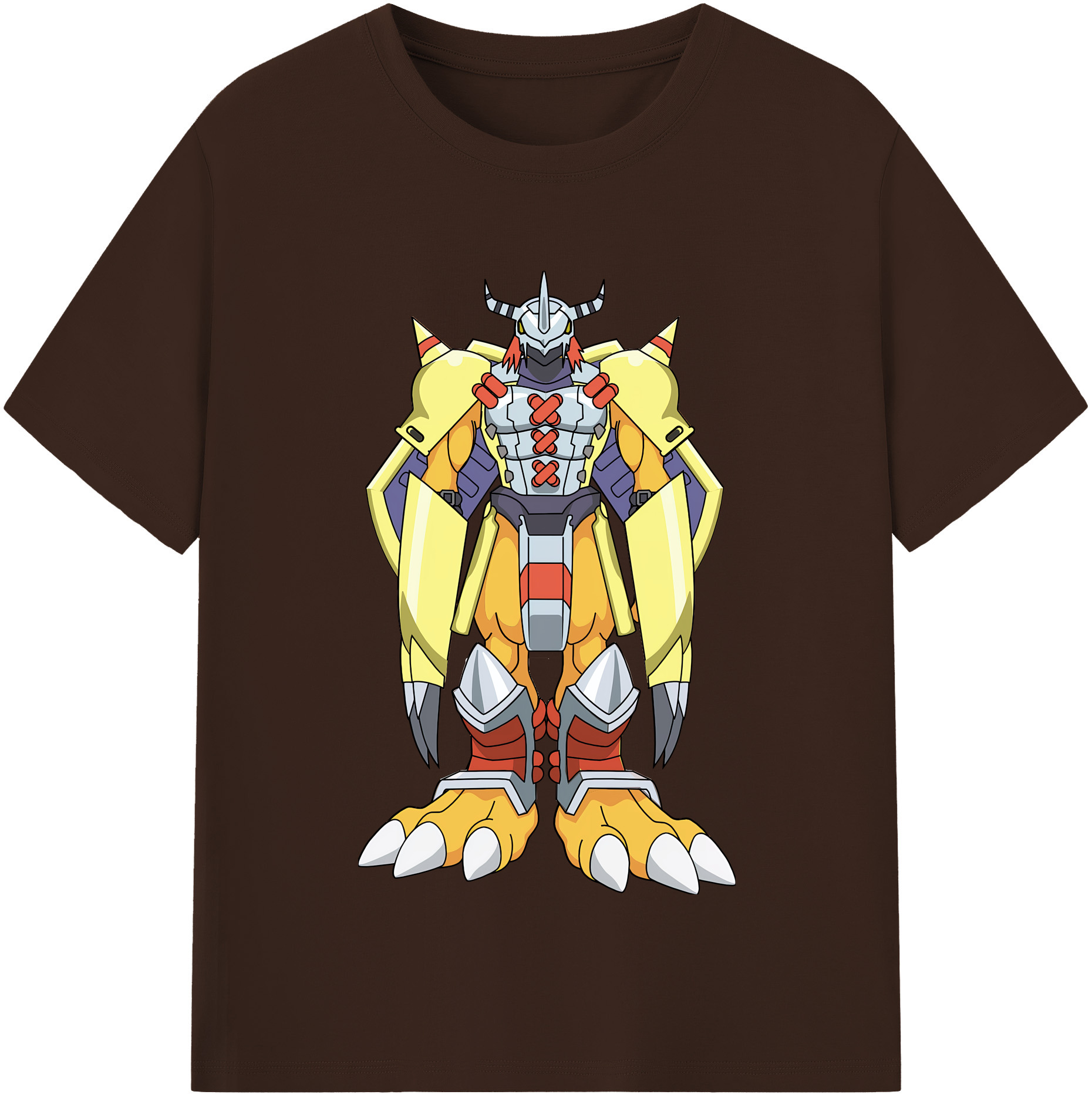 （画像用） Digimon デジタルモンスター/デジモン 綿100％半袖Tシャツ（フロントプリント）