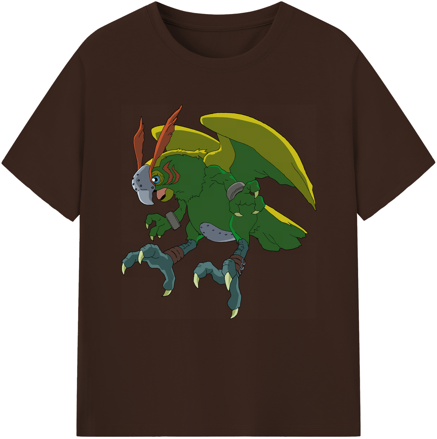 （画像用） Digimon デジタルモンスター/デジモン 綿100％半袖Tシャツ（フロントプリント）
