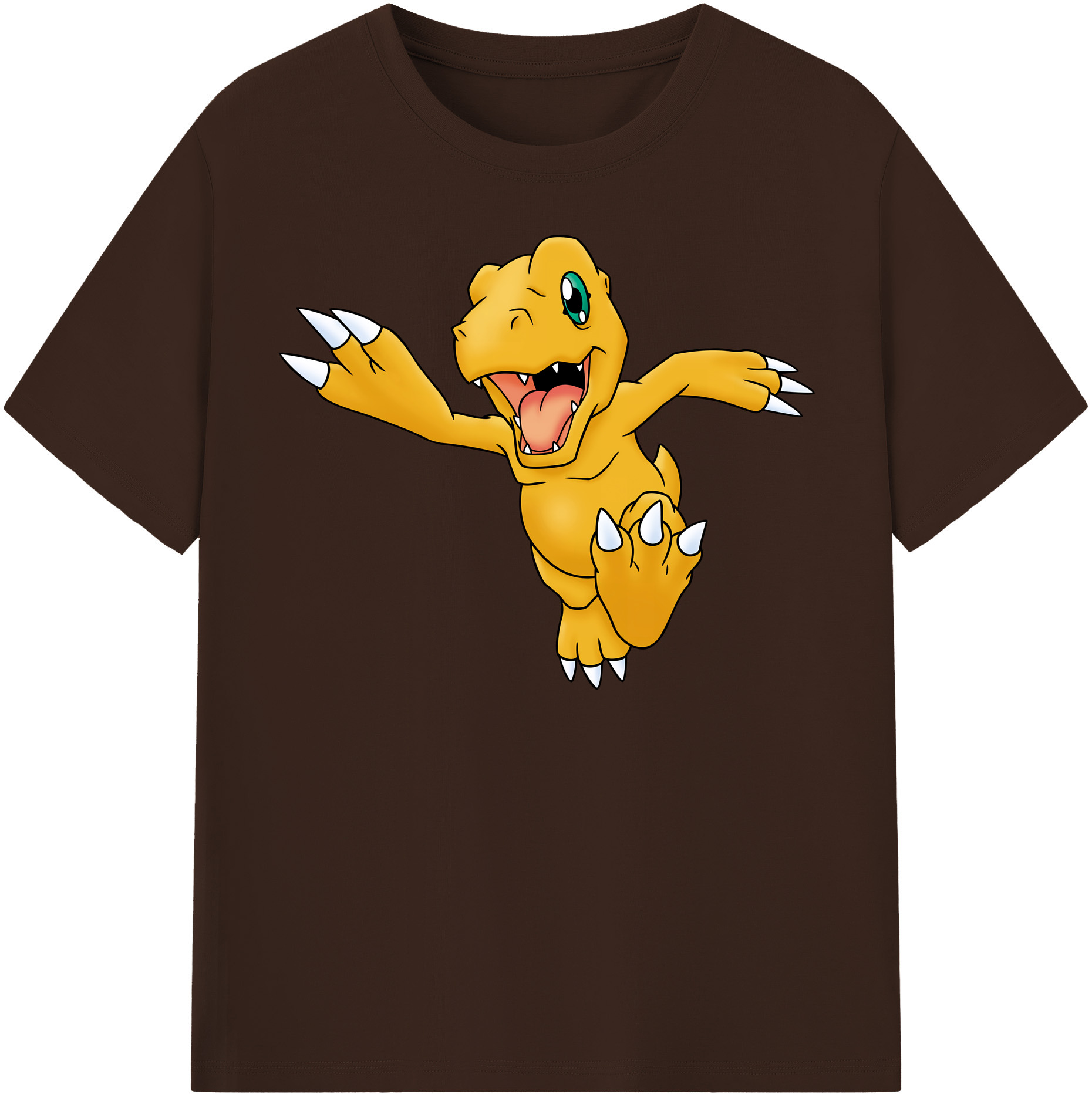（画像用） Digimon デジタルモンスター/デジモン 綿100％半袖Tシャツ（フロントプリント）