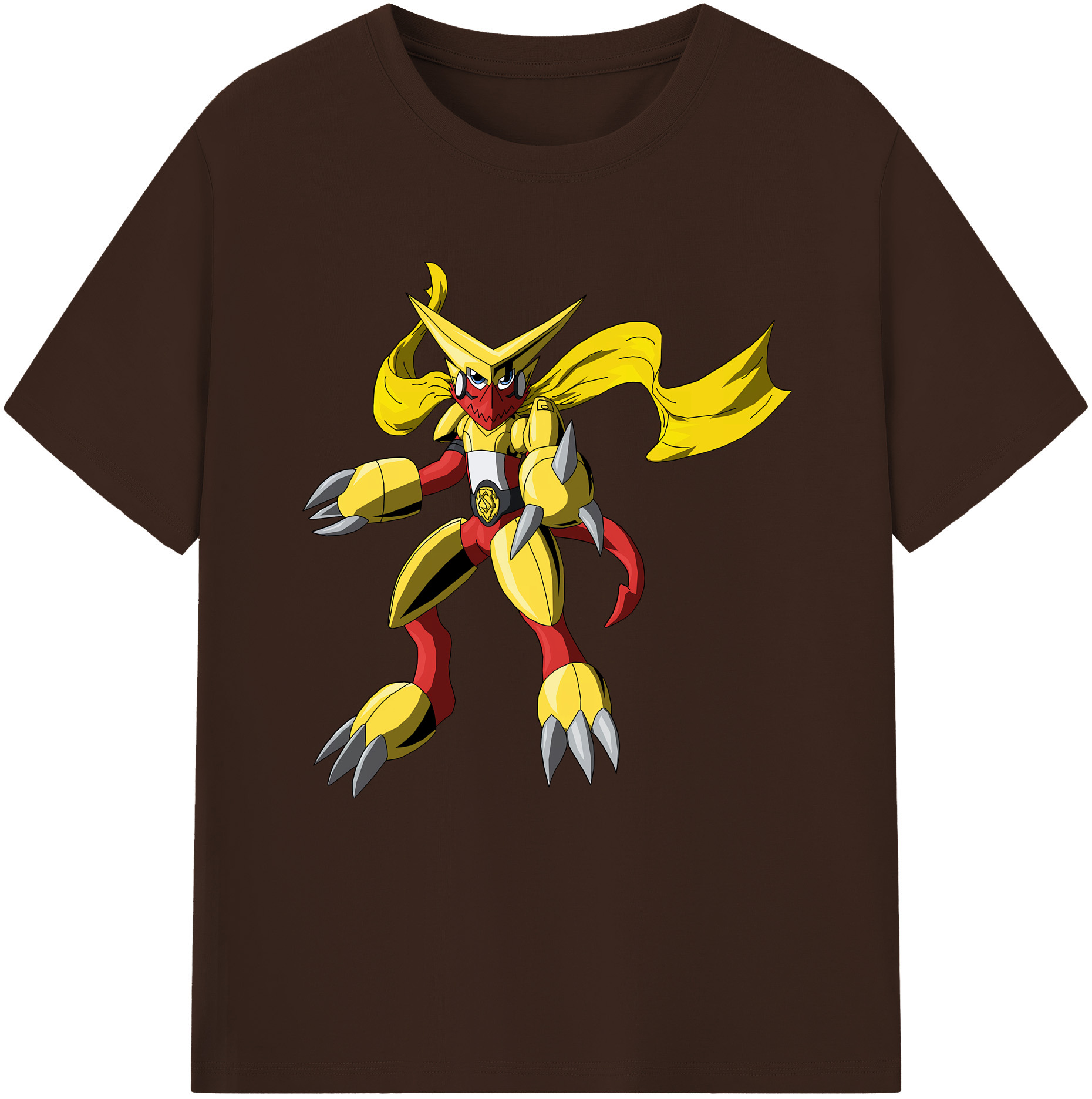 （画像用） Digimon デジタルモンスター/デジモン 綿100％半袖Tシャツ（フロントプリント）