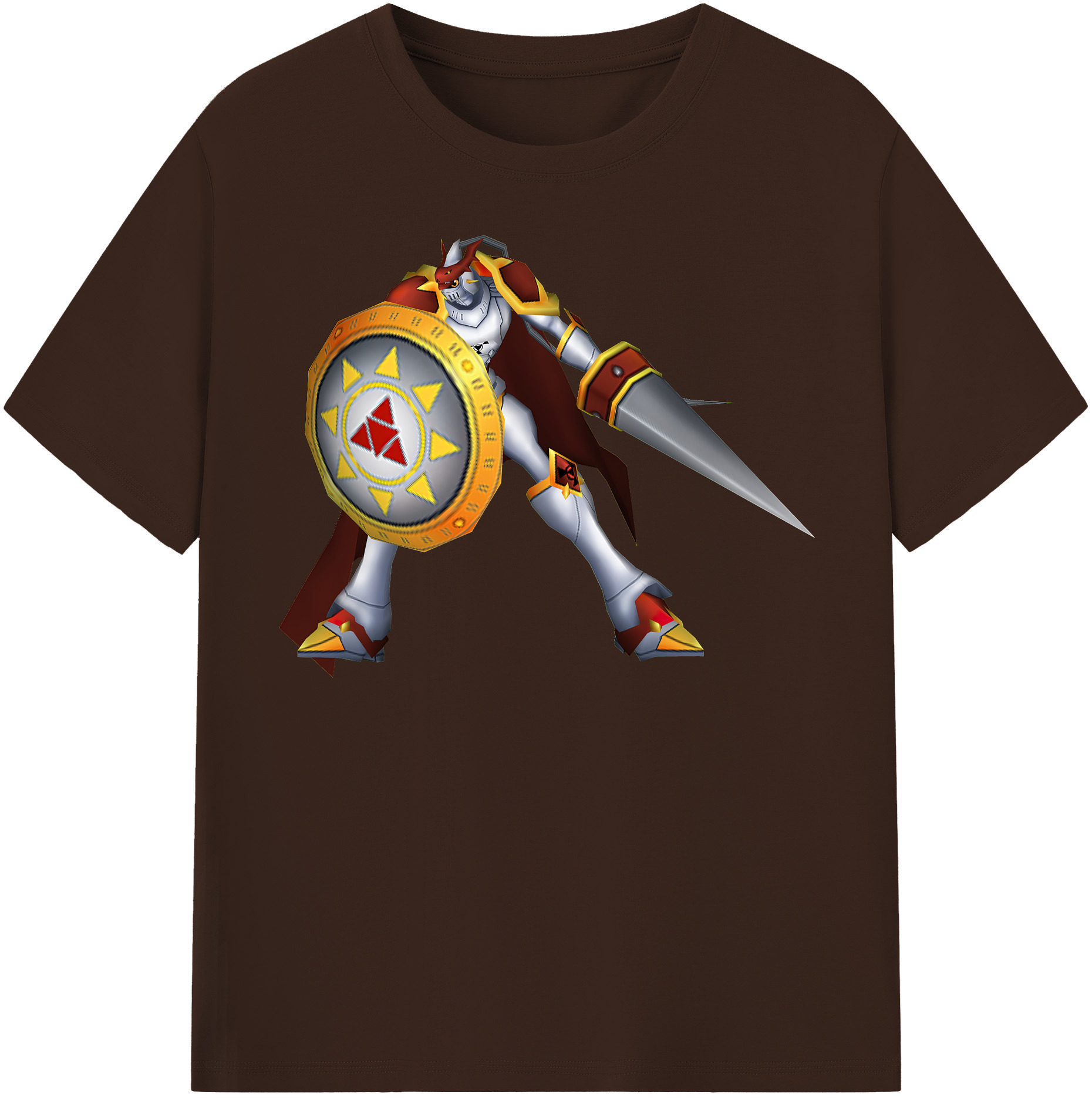 （画像用） Digimon デジタルモンスター/デジモン 綿100％半袖Tシャツ（フロントプリント）