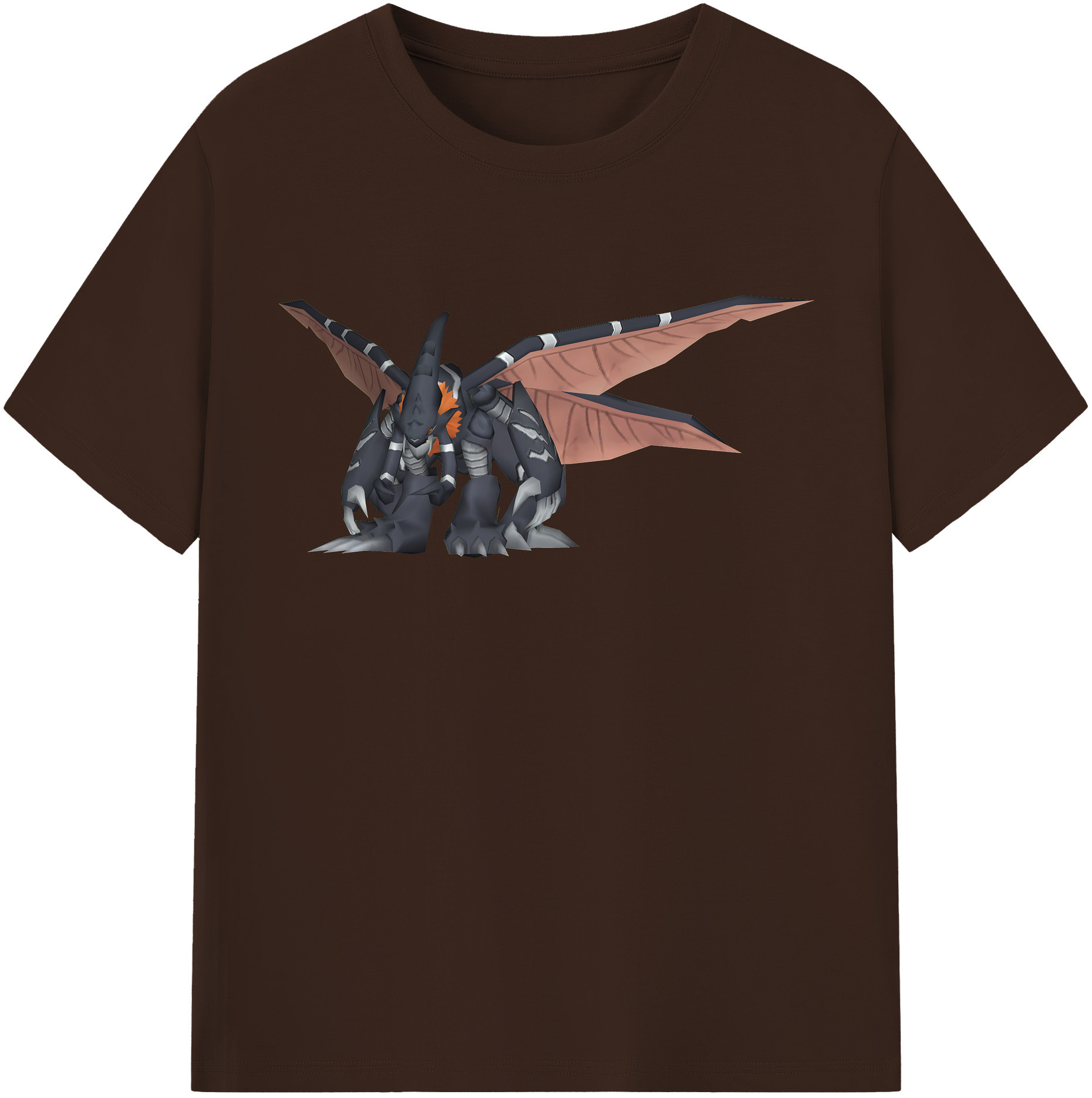（画像用） Digimon デジタルモンスター/デジモン 綿100％半袖Tシャツ（フロントプリント）