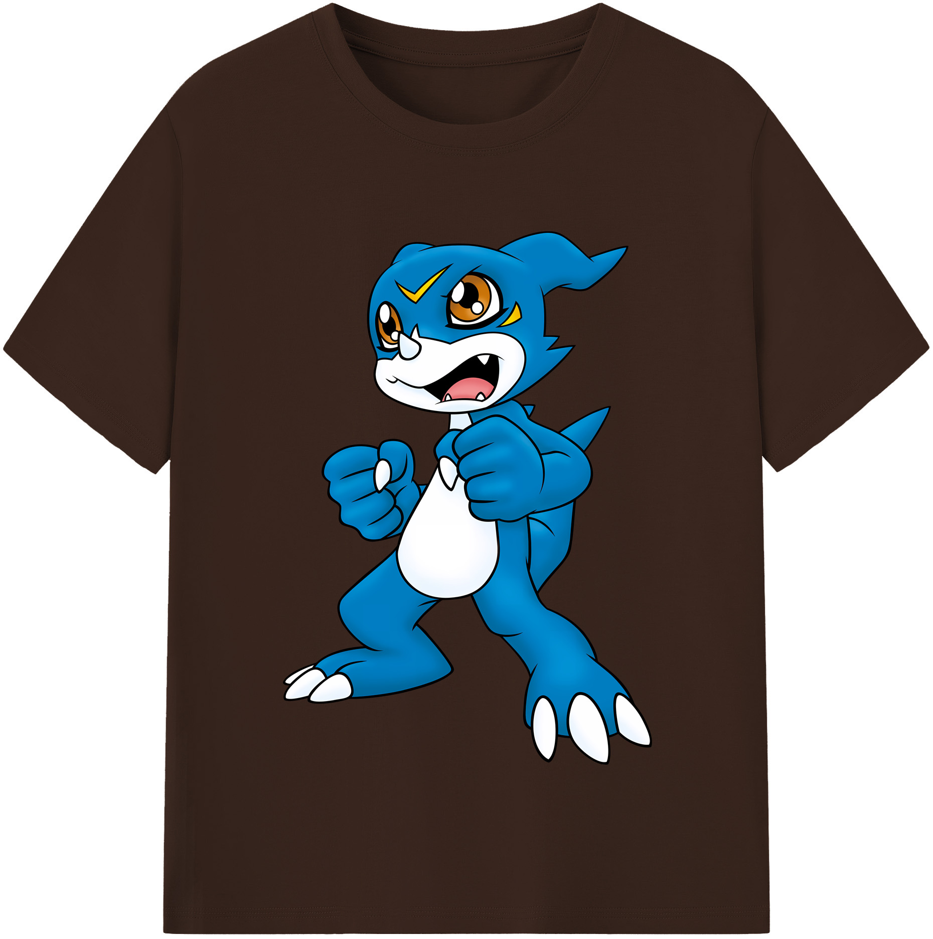 （画像用） Digimon デジタルモンスター/デジモン 綿100％半袖Tシャツ（フロントプリント）