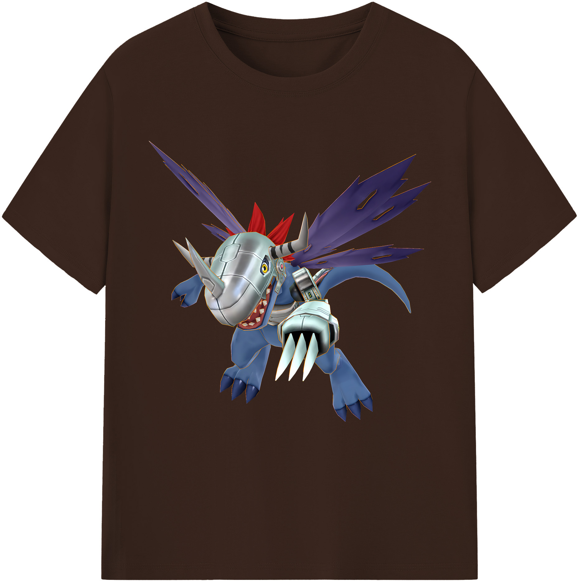 （画像用） Digimon デジタルモンスター/デジモン 綿100％半袖Tシャツ（フロントプリント）