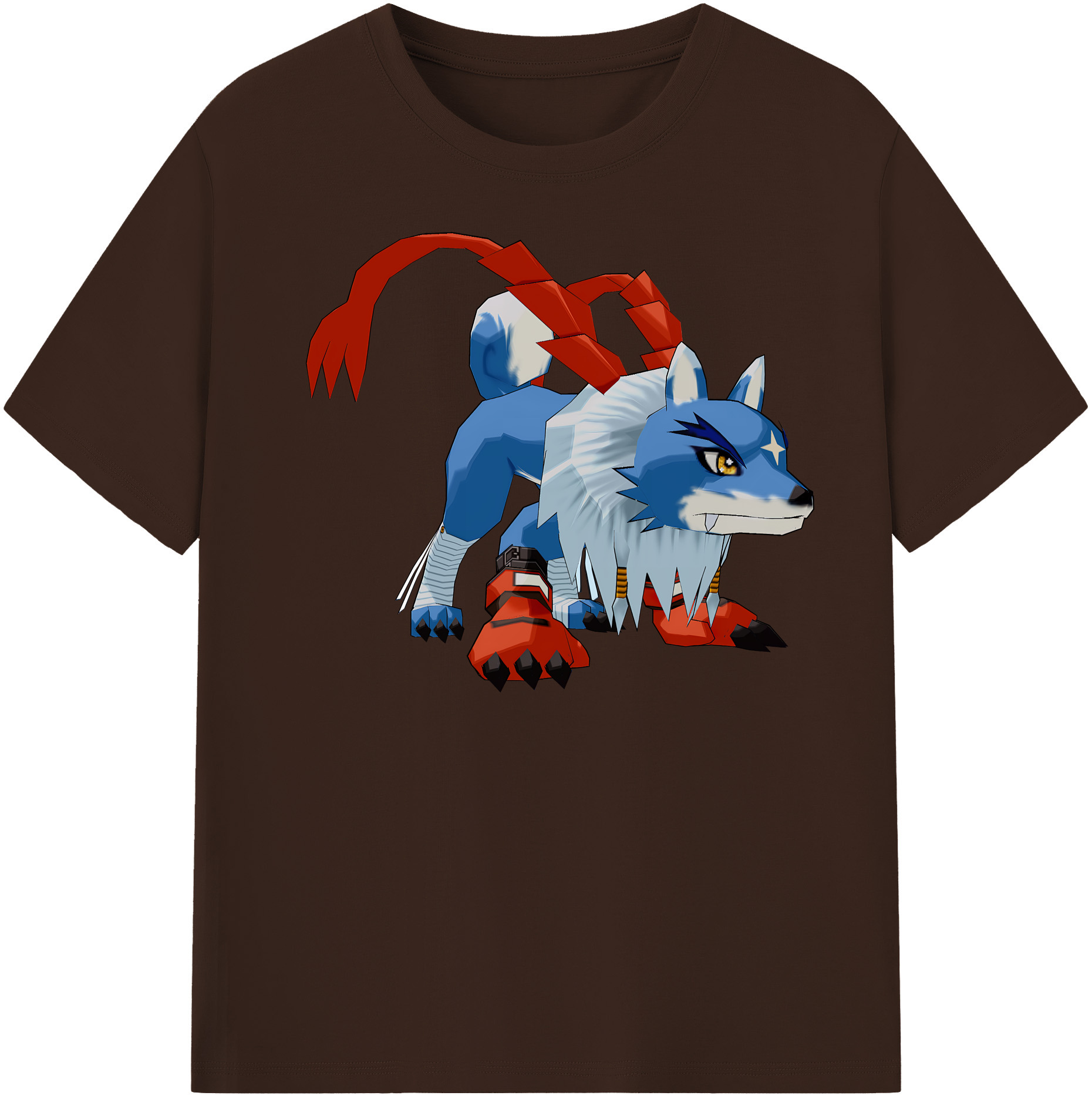 （画像用） Digimon デジタルモンスター/デジモン 綿100％半袖Tシャツ（フロントプリント）