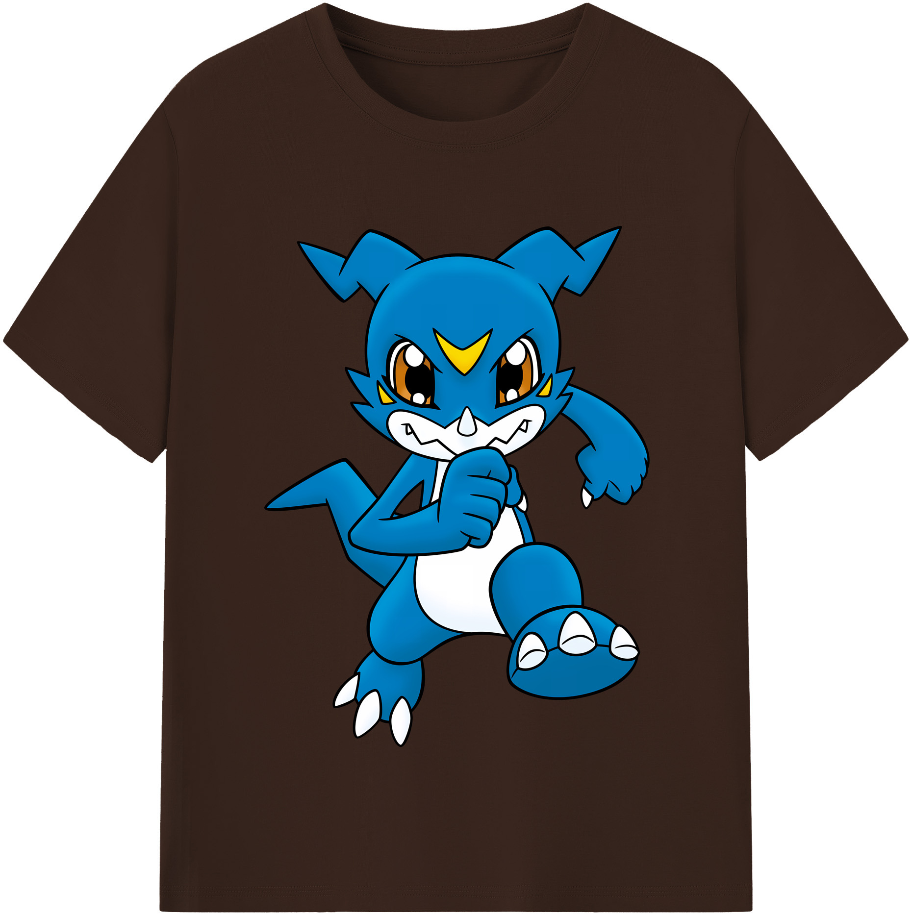 （画像用） Digimon デジタルモンスター/デジモン 綿100％半袖Tシャツ（フロントプリント）