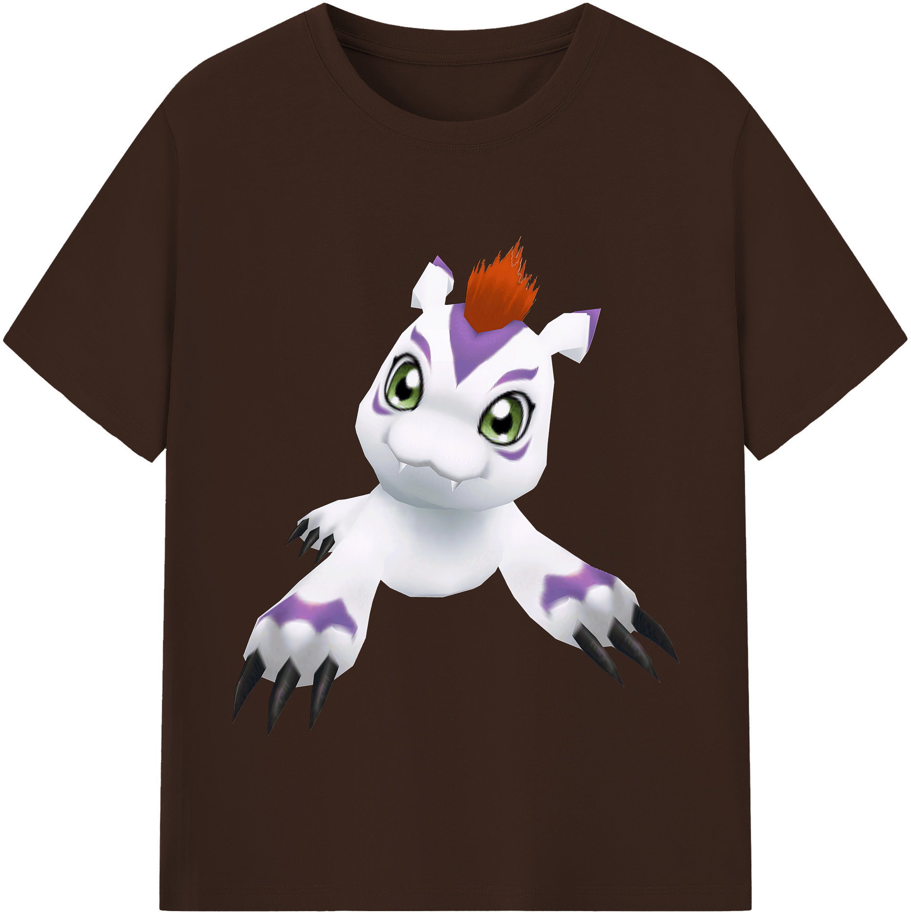 （画像用） Digimon デジタルモンスター/デジモン 綿100％半袖Tシャツ（フロントプリント）