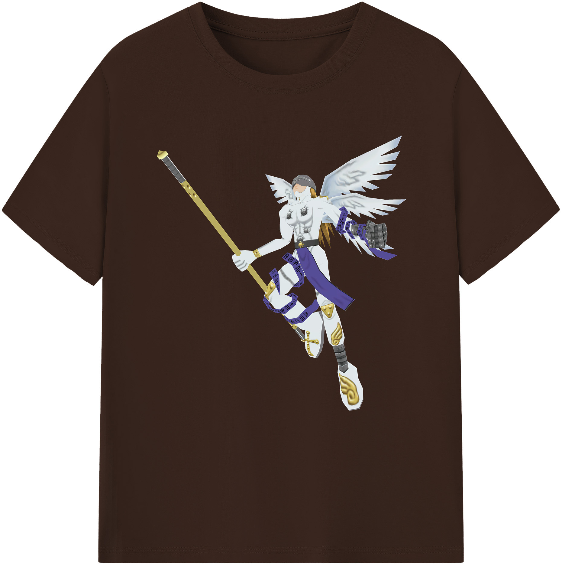 （画像用） Digimon デジタルモンスター/デジモン 綿100％半袖Tシャツ（フロントプリント）