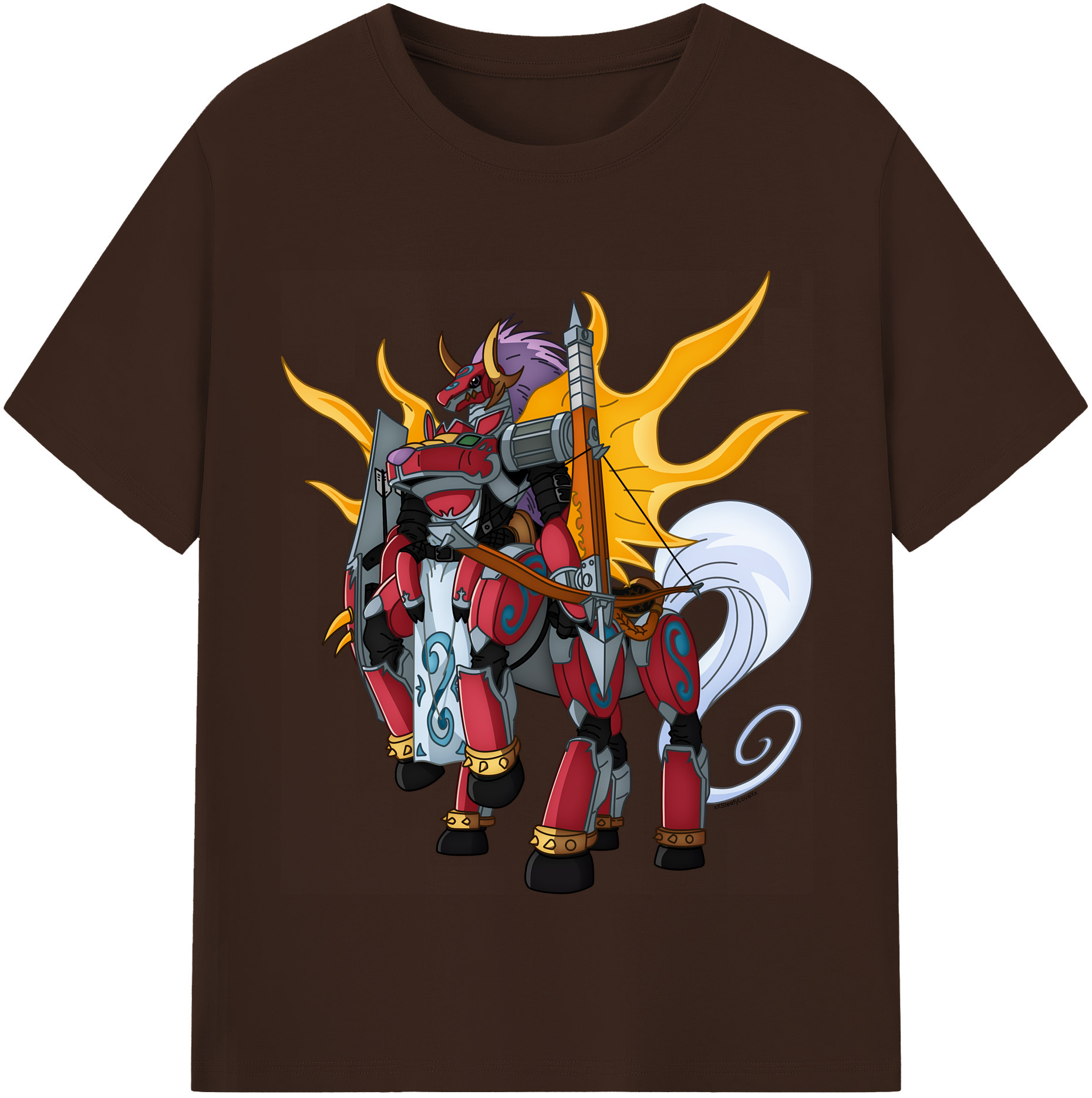 （画像用） Digimon デジタルモンスター/デジモン 綿100％半袖Tシャツ（フロントプリント）