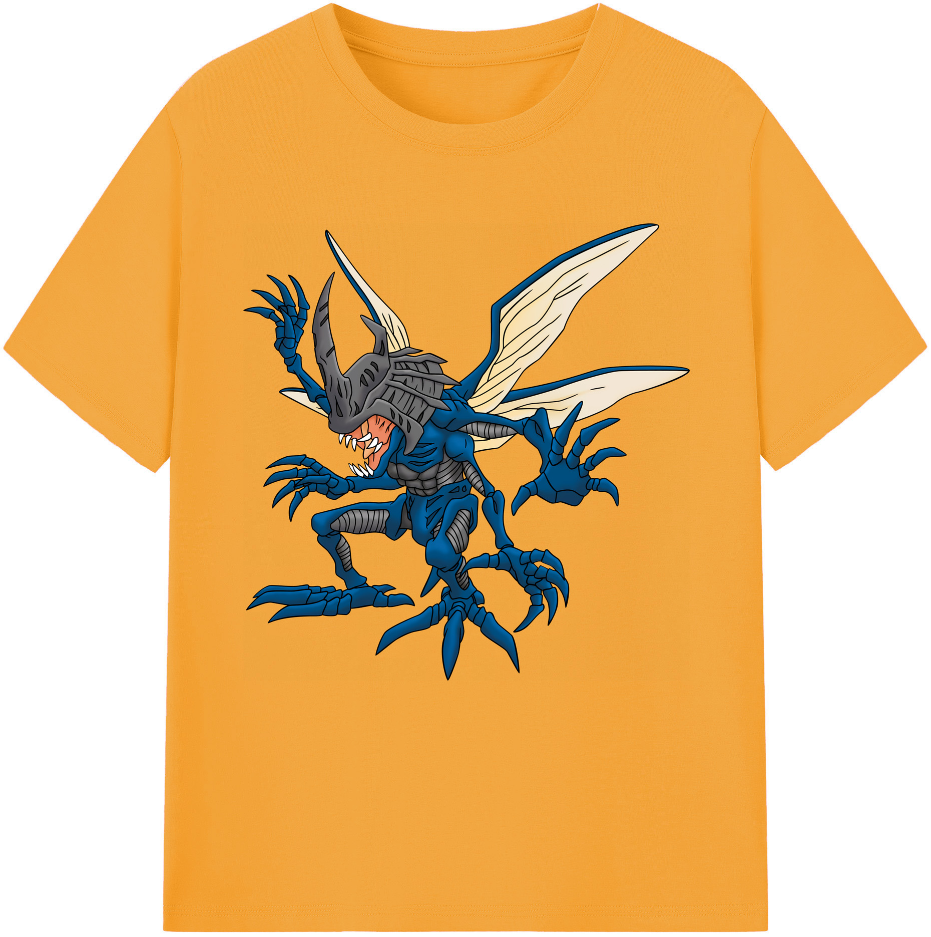 （画像用） Digimon デジタルモンスター/デジモン 綿100％半袖Tシャツ（フロントプリント）