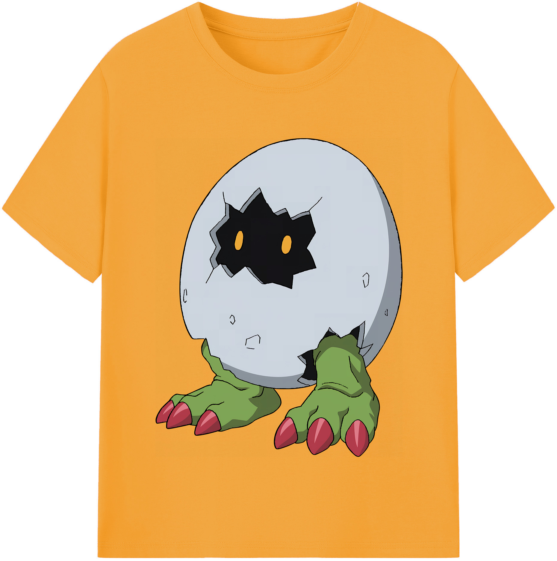（画像用） Digimon デジタルモンスター/デジモン 綿100％半袖Tシャツ（フロントプリント）