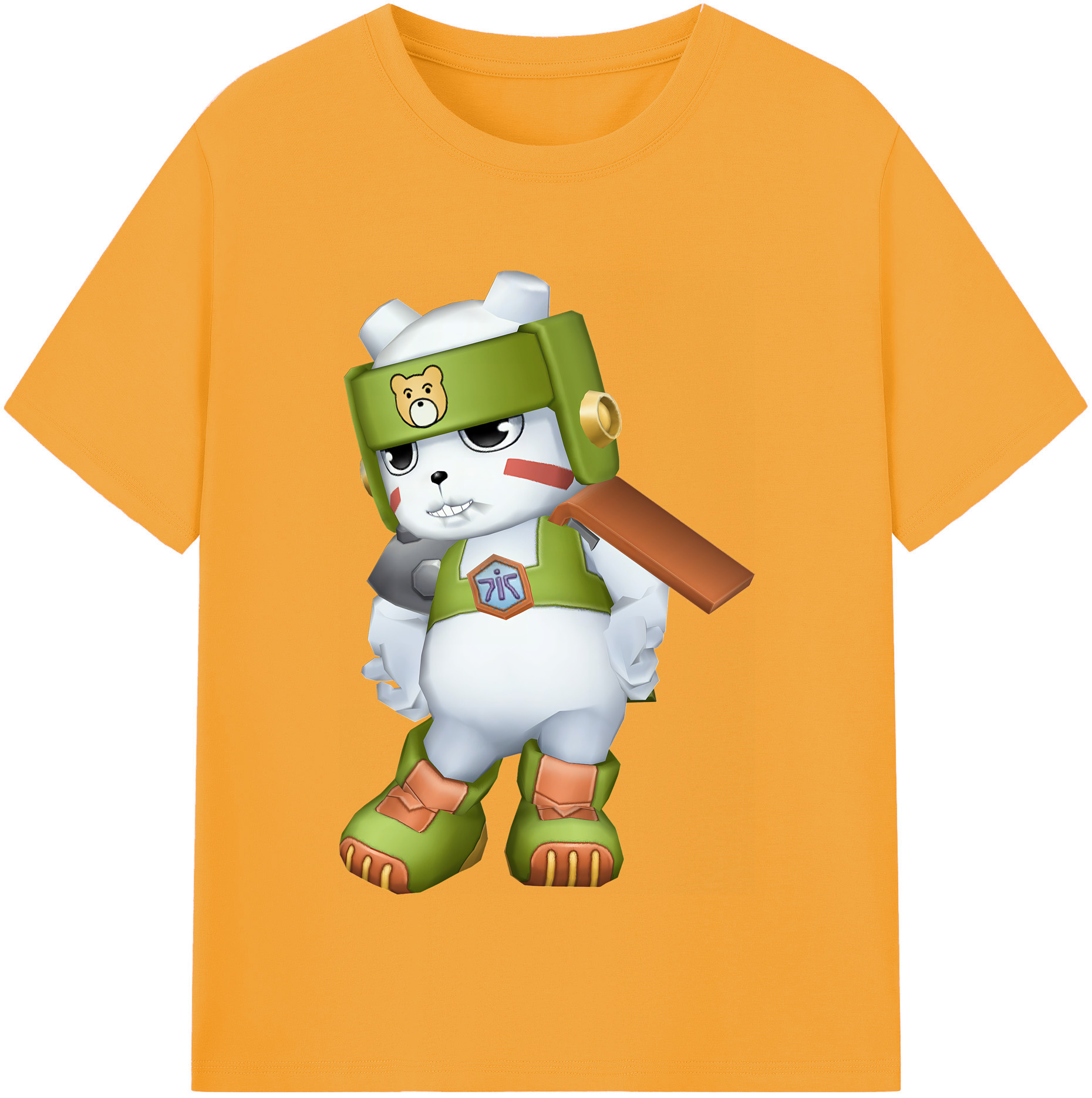 （画像用） Digimon デジタルモンスター/デジモン 綿100％半袖Tシャツ（フロントプリント）