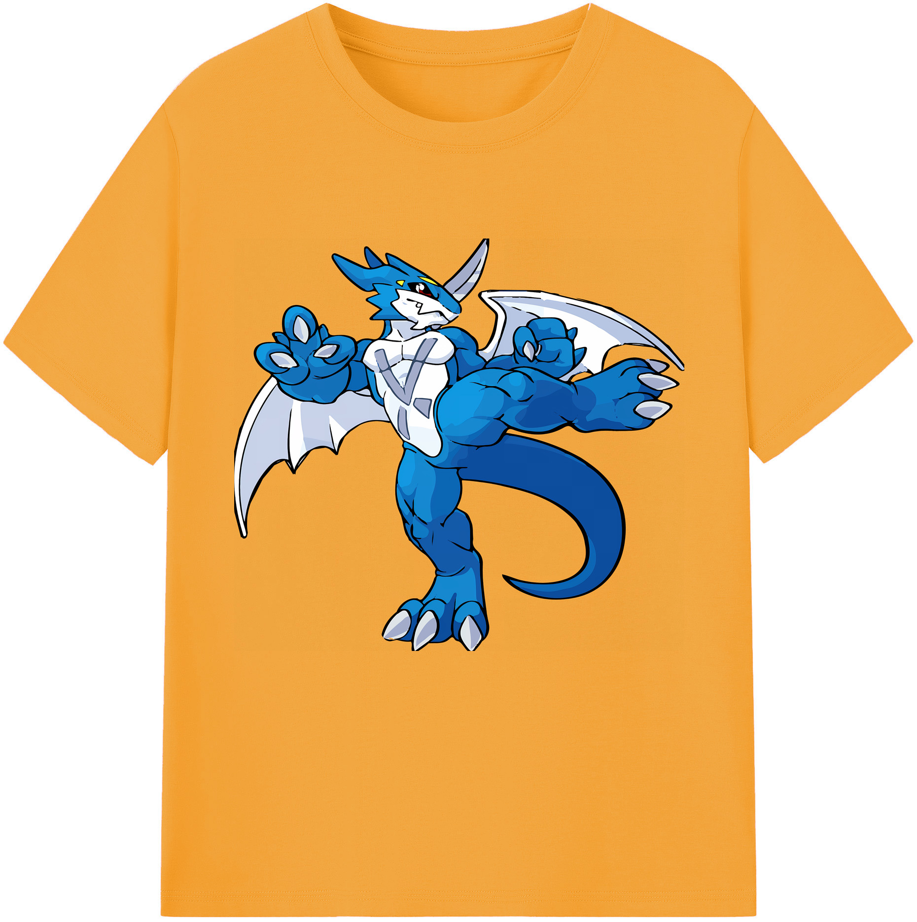 （画像用） Digimon デジタルモンスター/デジモン 綿100％半袖Tシャツ（フロントプリント）