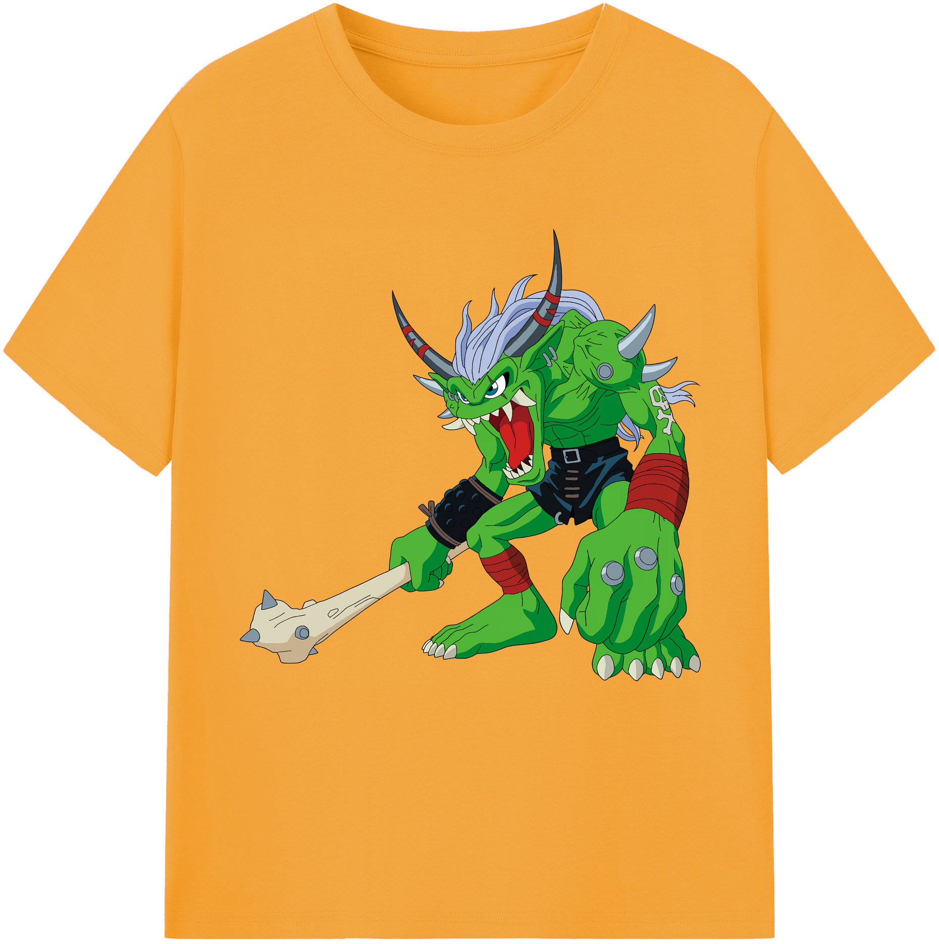 （画像用） Digimon デジタルモンスター/デジモン 綿100％半袖Tシャツ（フロントプリント）