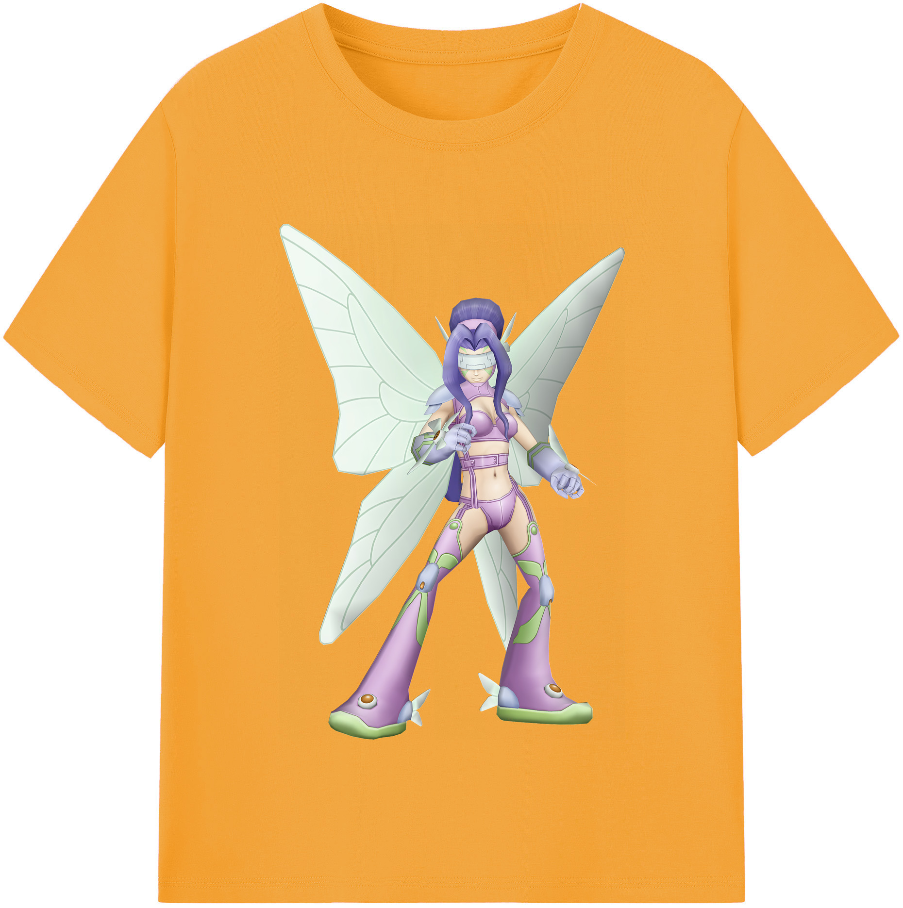（画像用） Digimon デジタルモンスター/デジモン 綿100％半袖Tシャツ（フロントプリント）