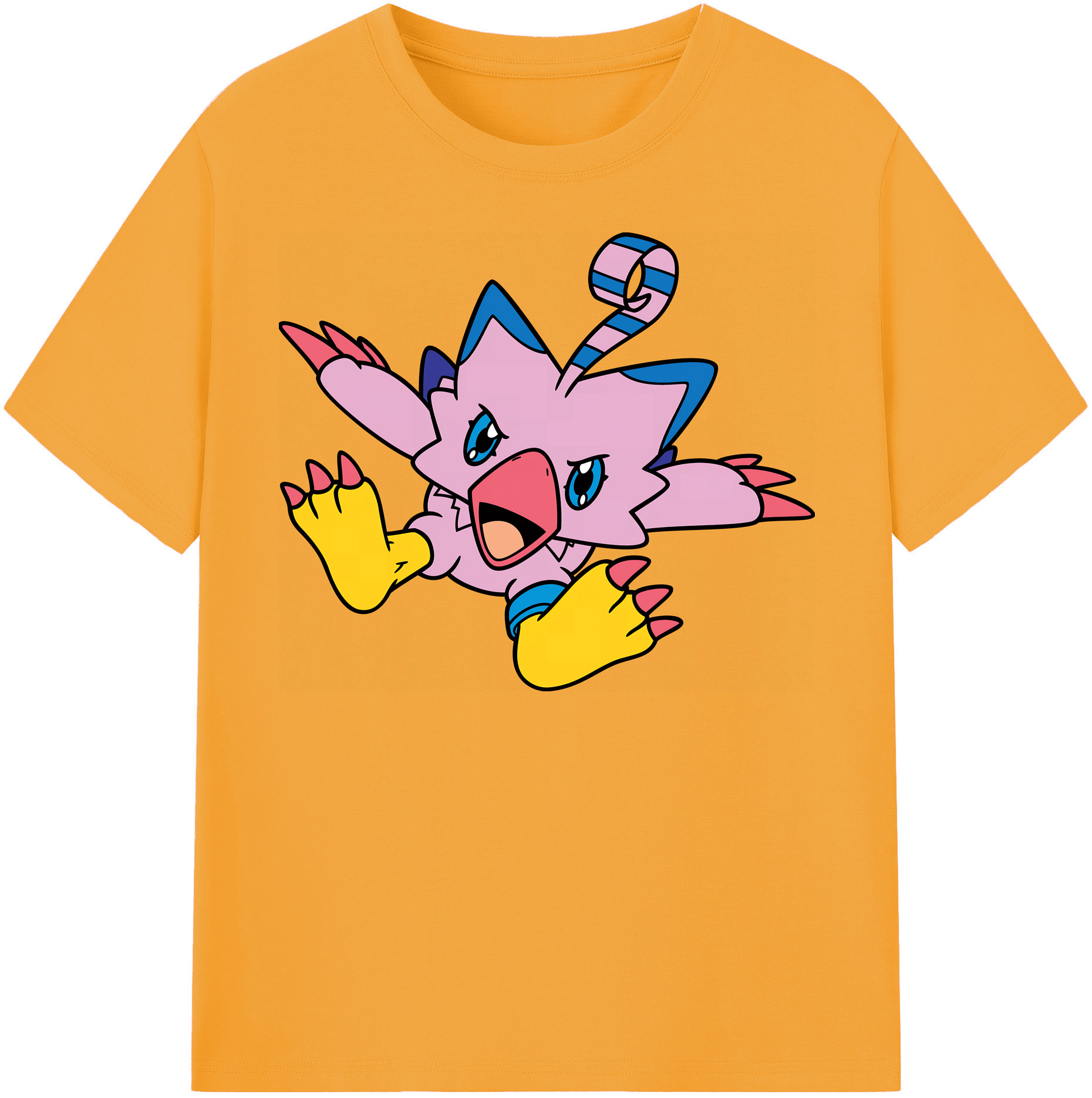 （画像用） Digimon デジタルモンスター/デジモン 綿100％半袖Tシャツ（フロントプリント）