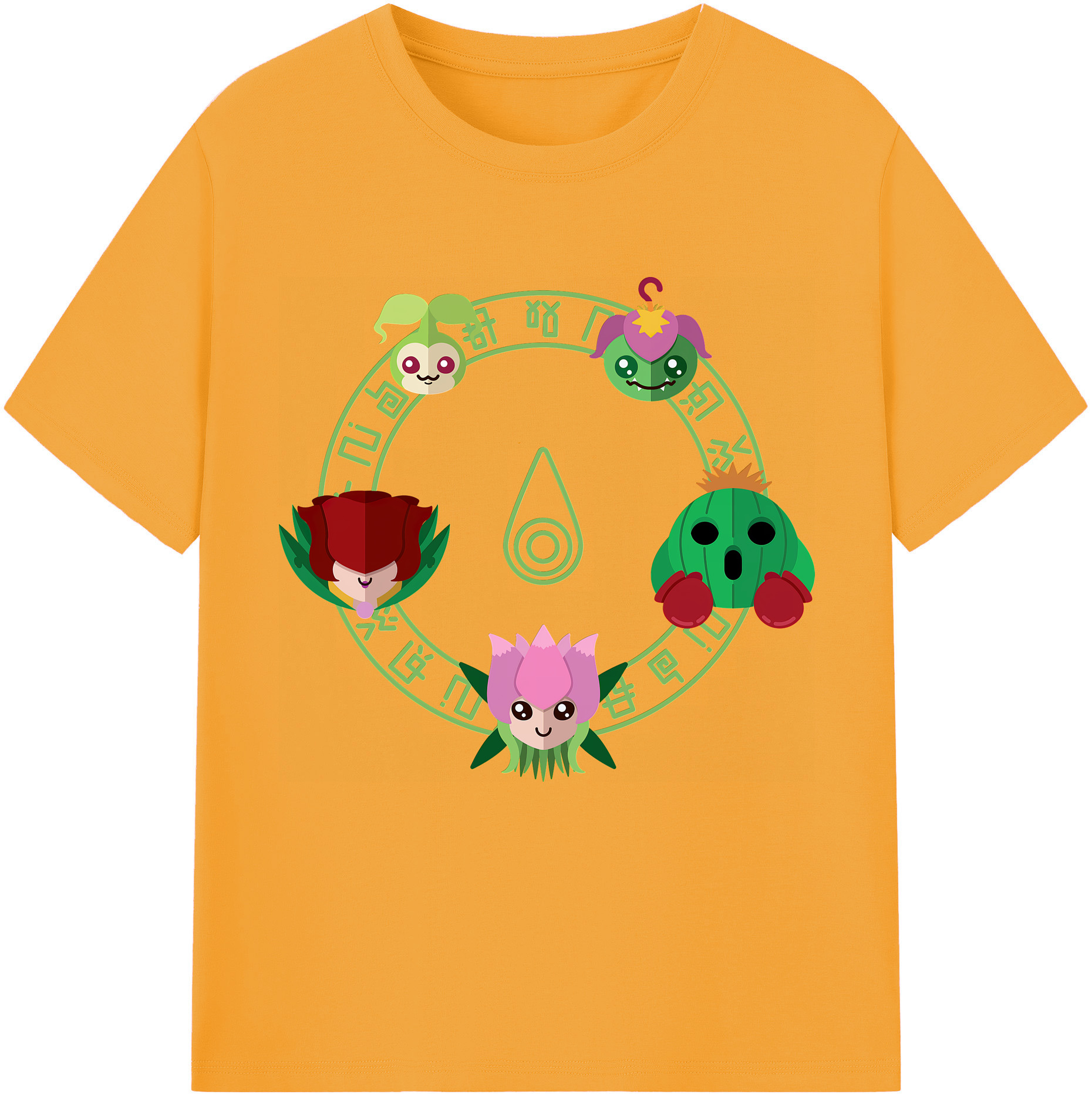 （画像用） Digimon デジタルモンスター/デジモン 綿100％半袖Tシャツ（フロントプリント）