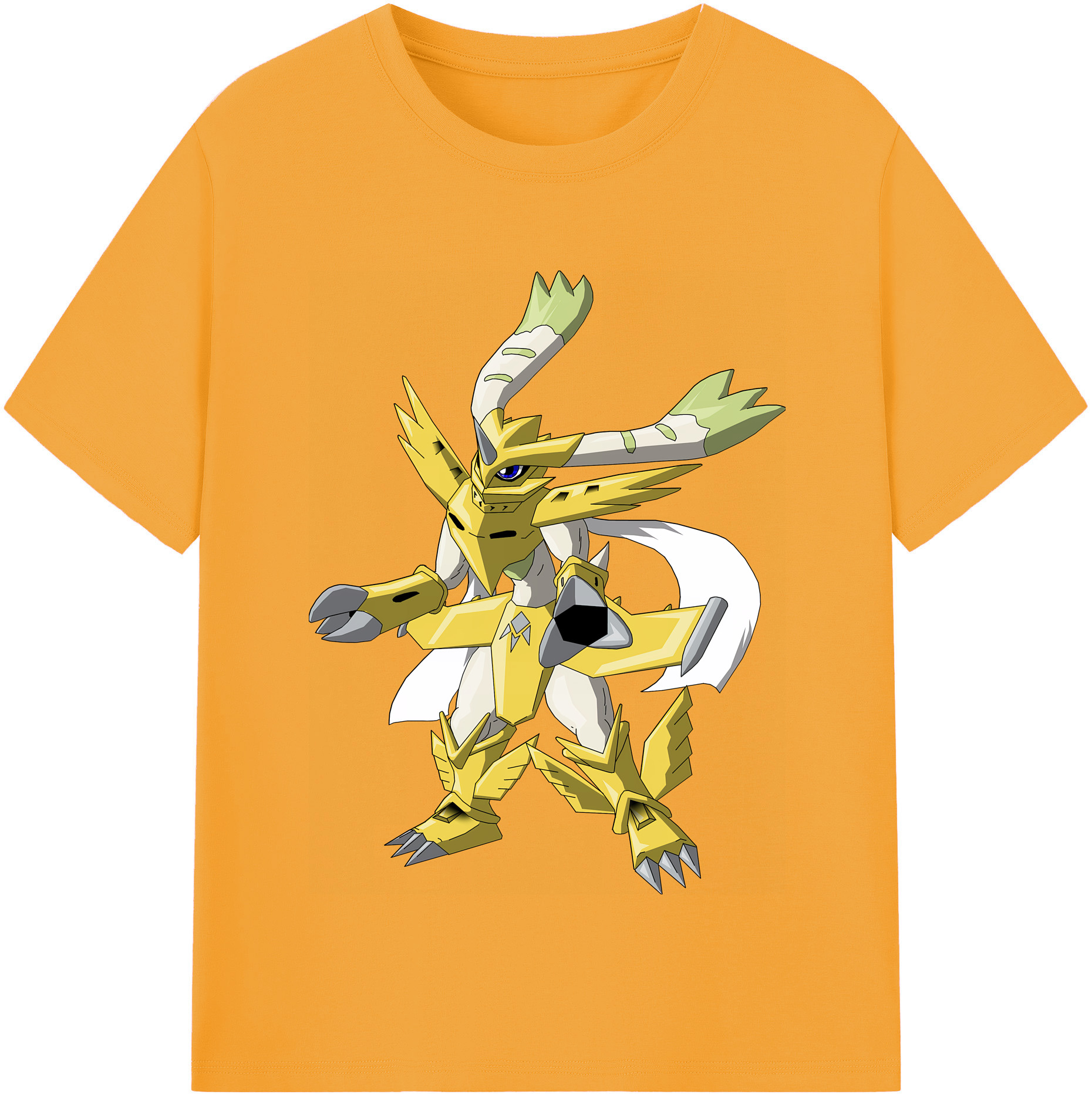 （画像用） Digimon デジタルモンスター/デジモン 綿100％半袖Tシャツ（フロントプリント）
