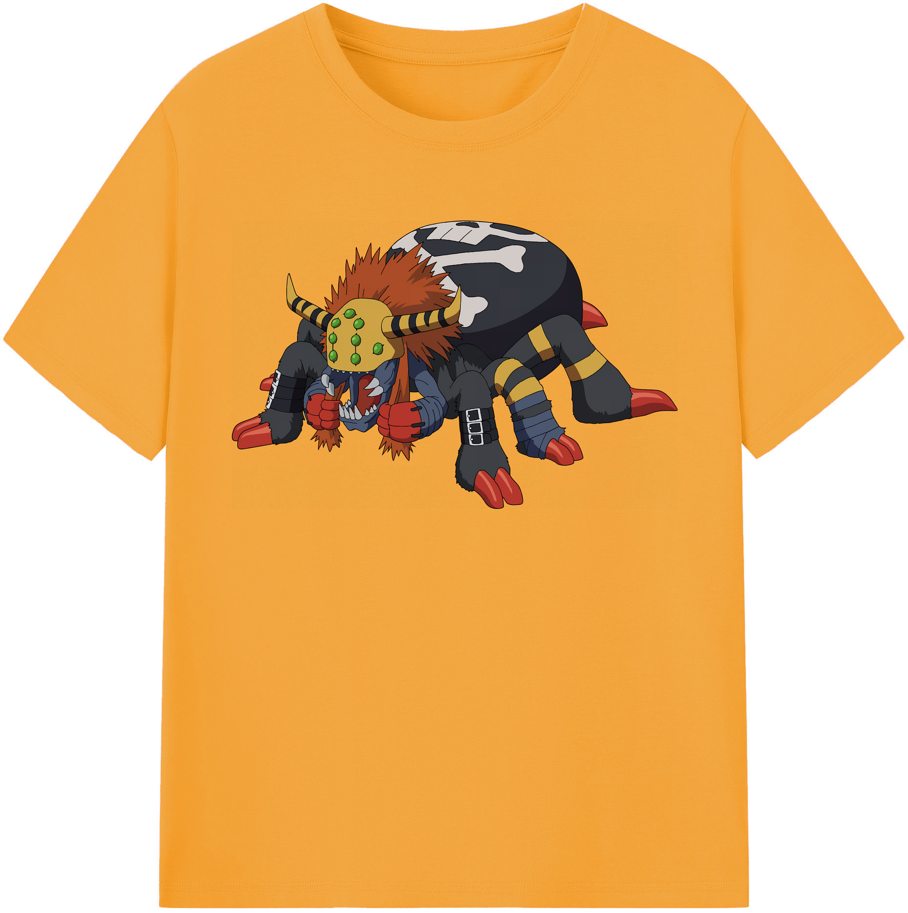 （画像用） Digimon デジタルモンスター/デジモン 綿100％半袖Tシャツ（フロントプリント）