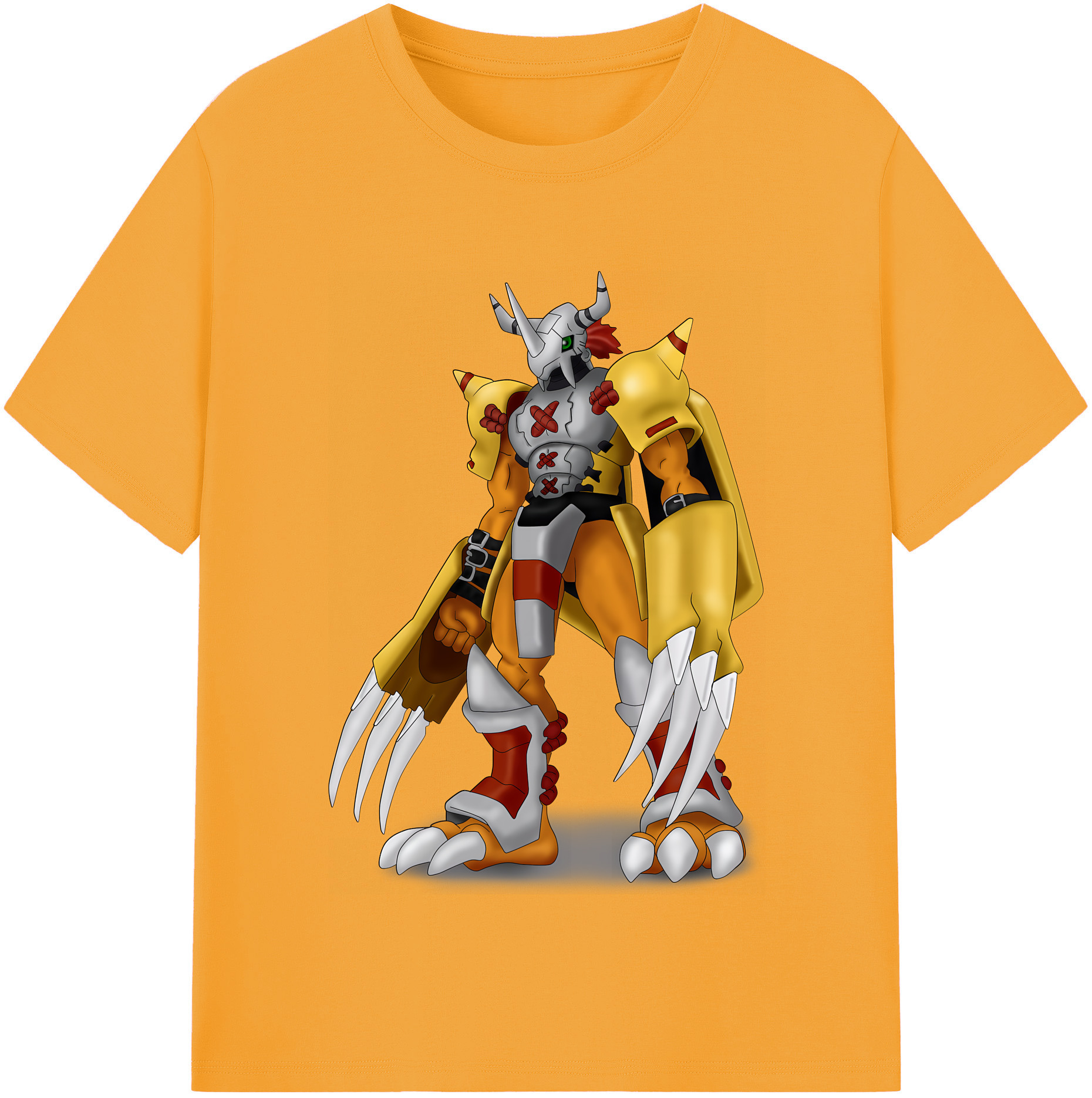 （画像用） Digimon デジタルモンスター/デジモン 綿100％半袖Tシャツ（フロントプリント）