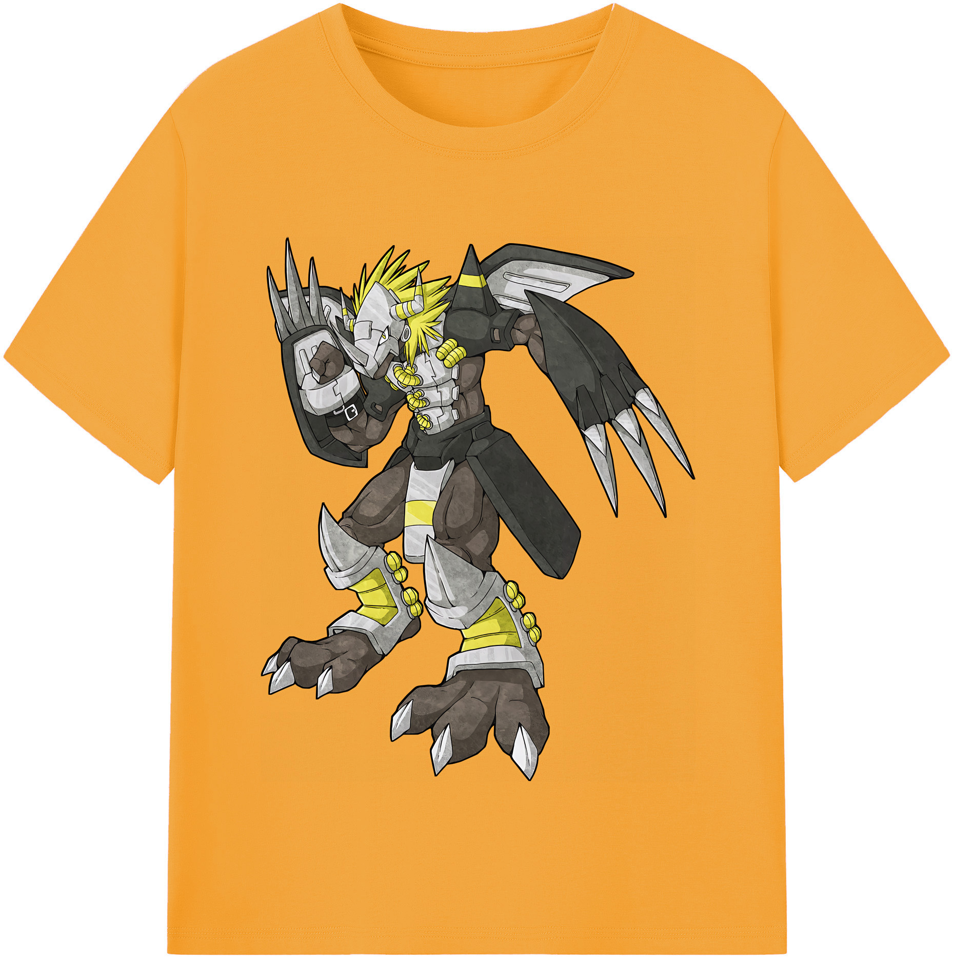 （画像用） Digimon デジタルモンスター/デジモン 綿100％半袖Tシャツ（フロントプリント）