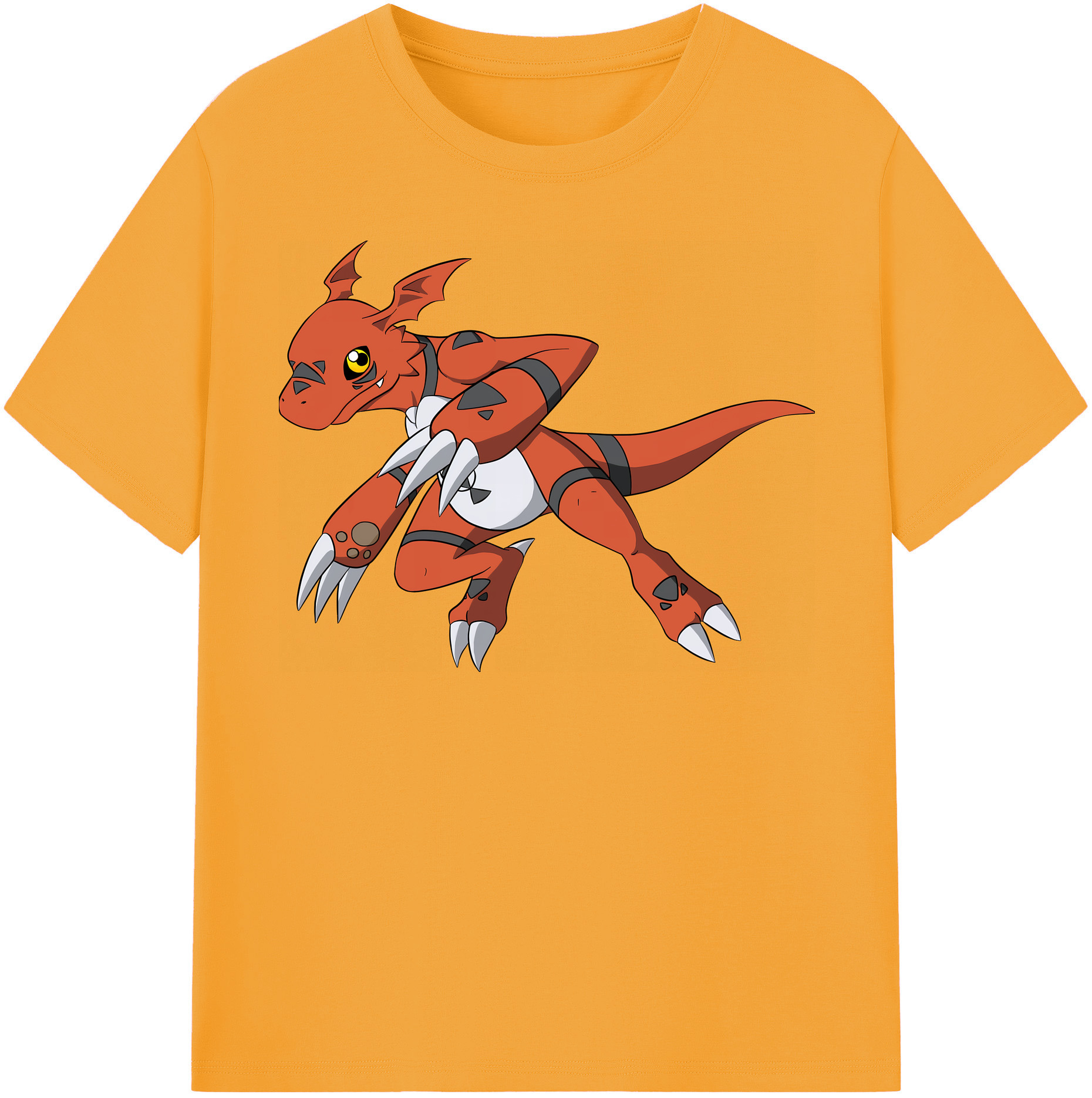 （画像用） Digimon デジタルモンスター/デジモン 綿100％半袖Tシャツ（フロントプリント）