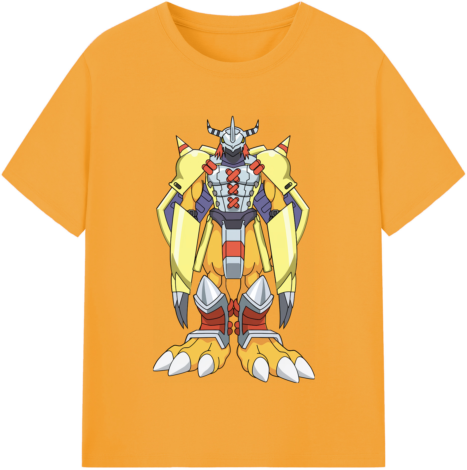 （画像用） Digimon デジタルモンスター/デジモン 綿100％半袖Tシャツ（フロントプリント）