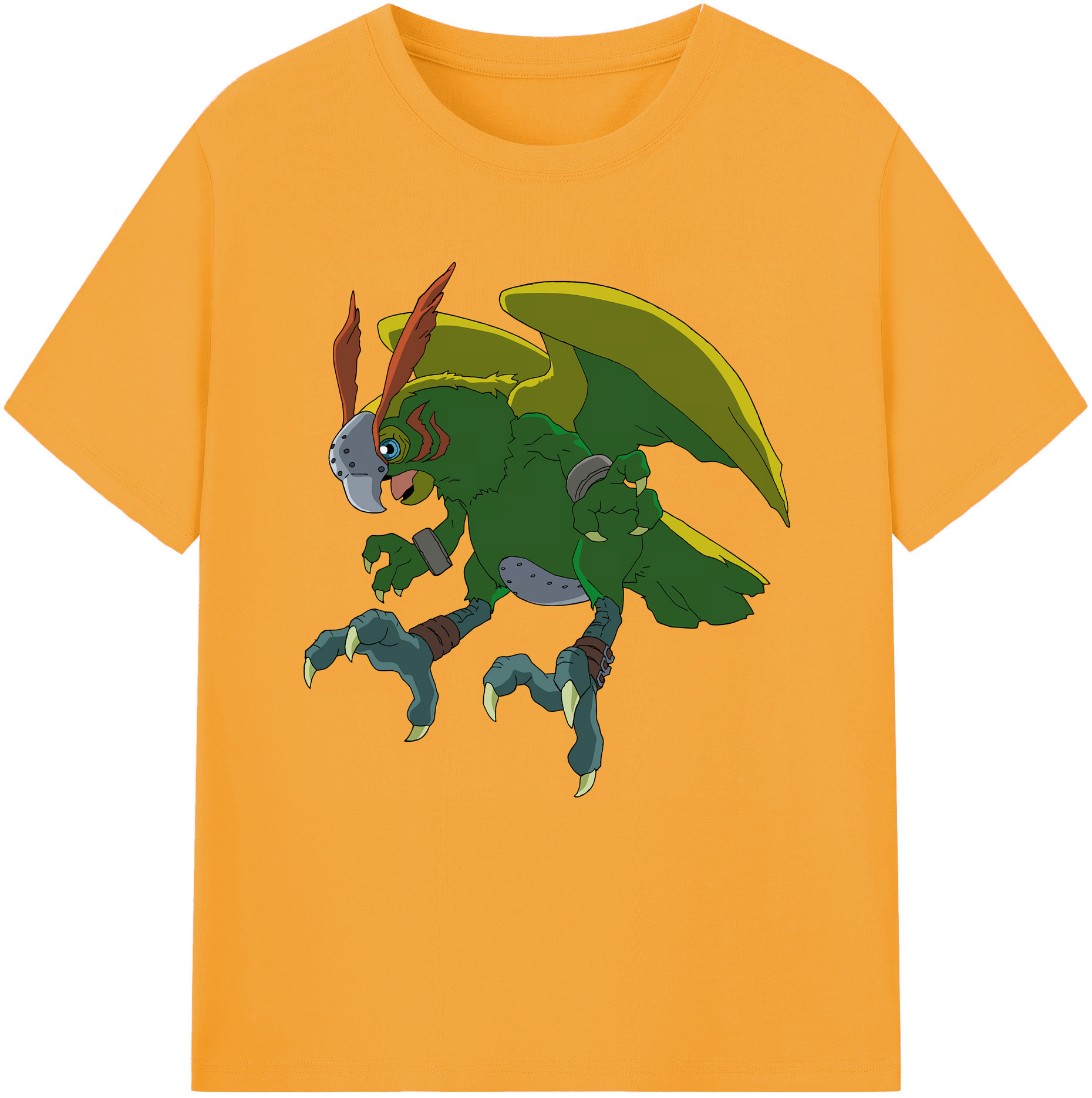 （画像用） Digimon デジタルモンスター/デジモン 綿100％半袖Tシャツ（フロントプリント）
