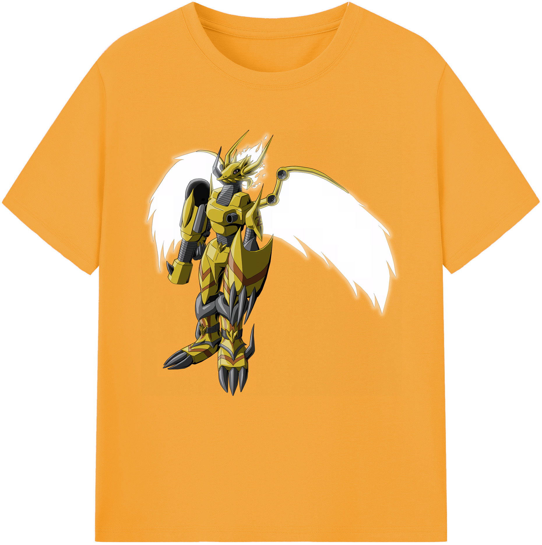 （画像用） Digimon デジタルモンスター/デジモン 綿100％半袖Tシャツ（フロントプリント）