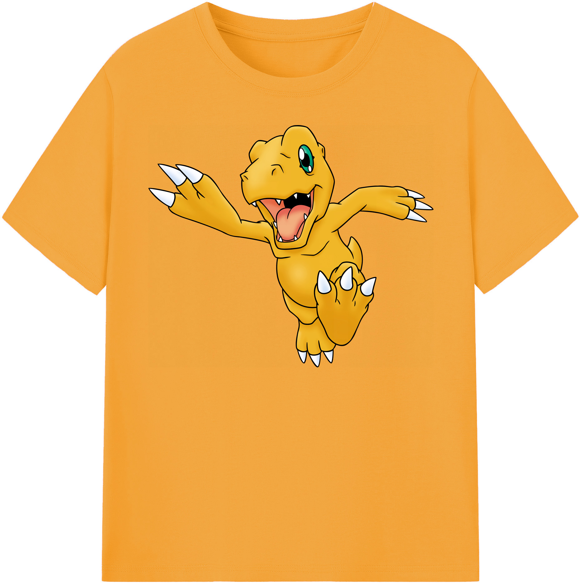 （画像用） Digimon デジタルモンスター/デジモン 綿100％半袖Tシャツ（フロントプリント）