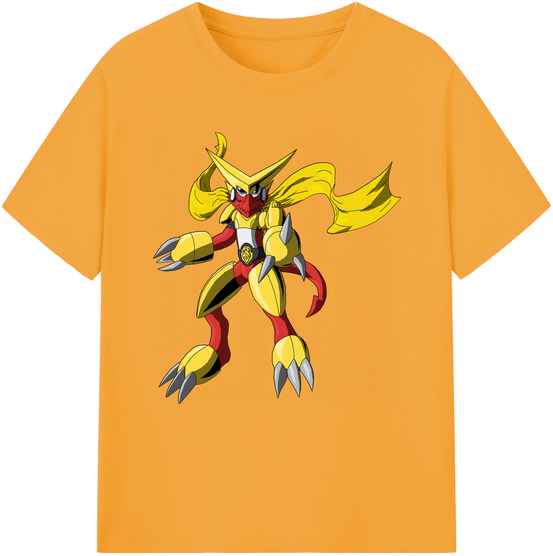 （画像用） Digimon デジタルモンスター/デジモン 綿100％半袖Tシャツ（フロントプリント）