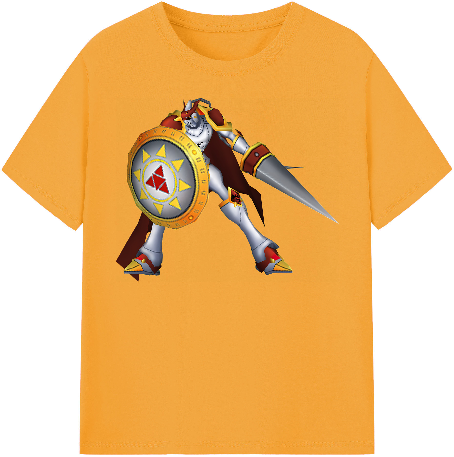 （画像用） Digimon デジタルモンスター/デジモン 綿100％半袖Tシャツ（フロントプリント）