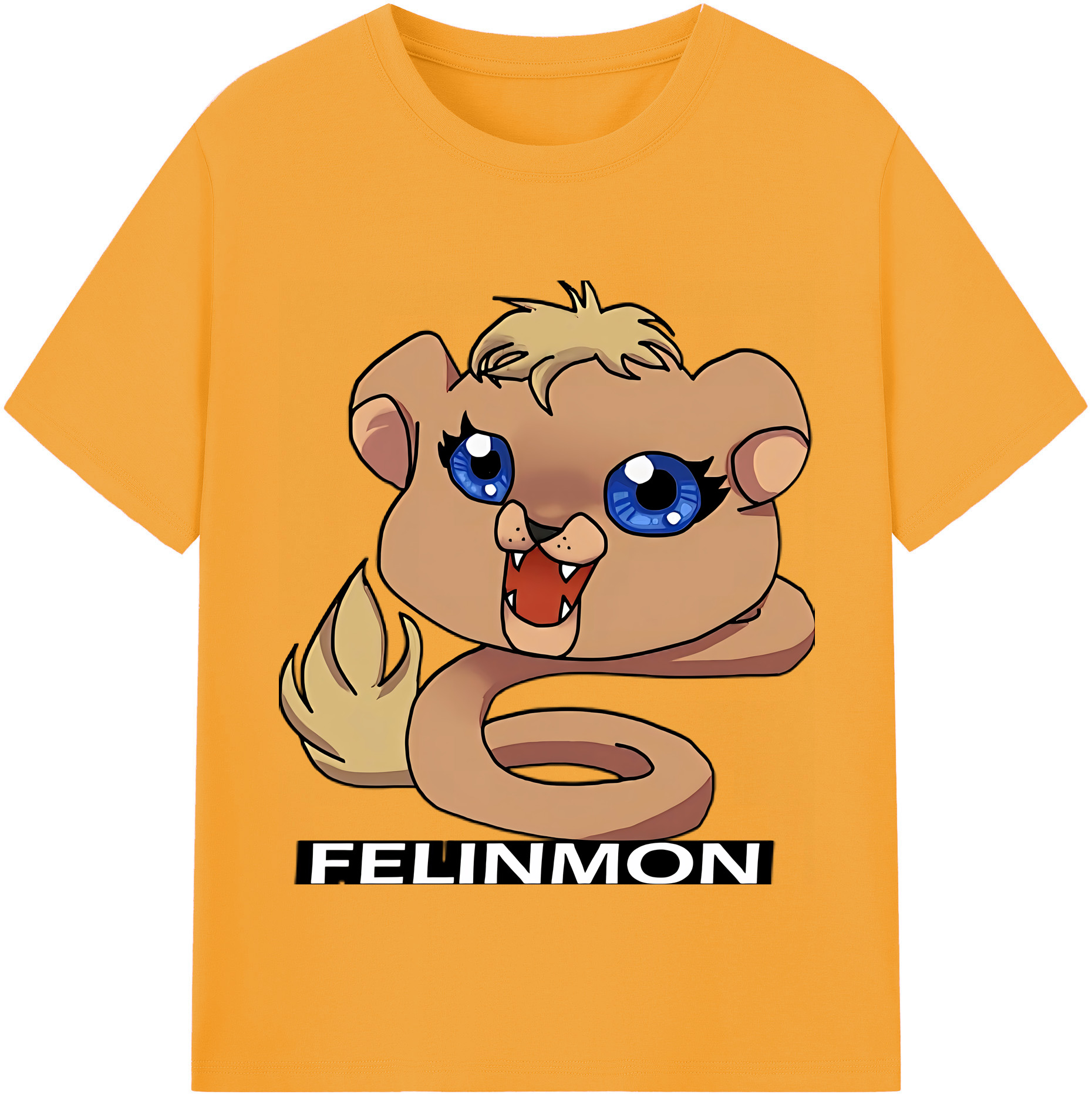 （画像用） Digimon デジタルモンスター/デジモン 綿100％半袖Tシャツ（フロントプリント）