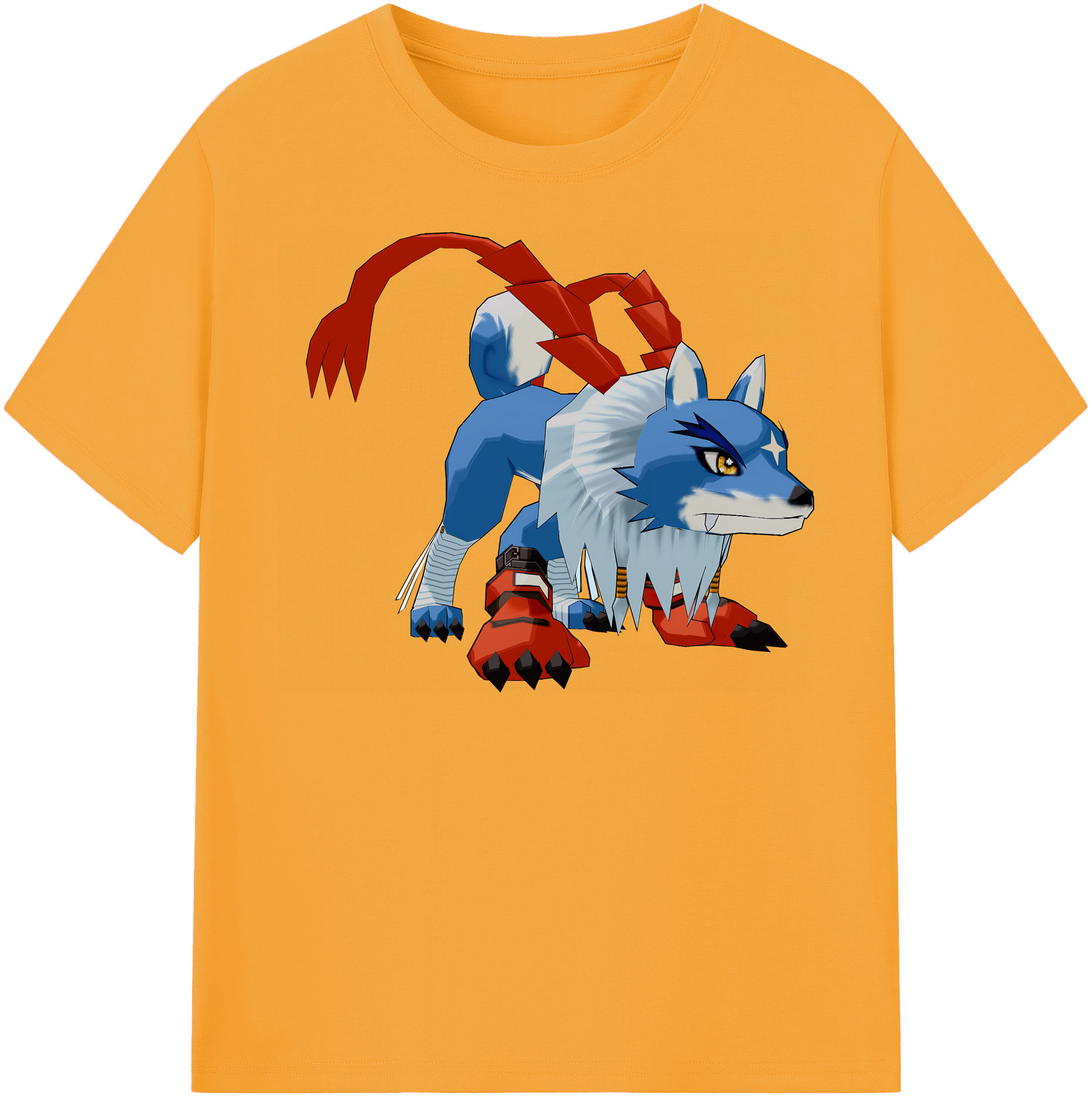 （画像用） Digimon デジタルモンスター/デジモン 綿100％半袖Tシャツ（フロントプリント）