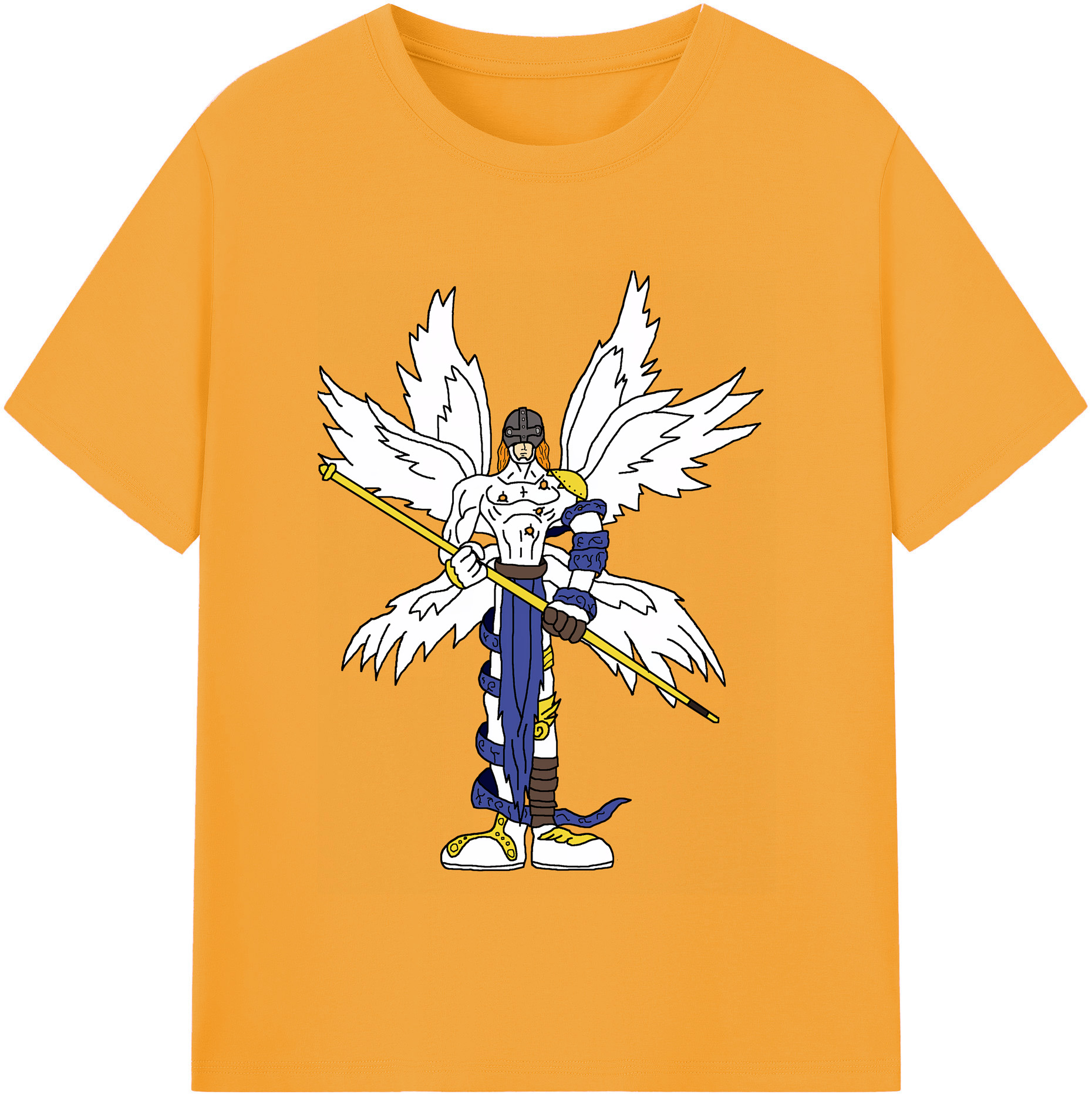 （画像用） Digimon デジタルモンスター/デジモン 綿100％半袖Tシャツ（フロントプリント）