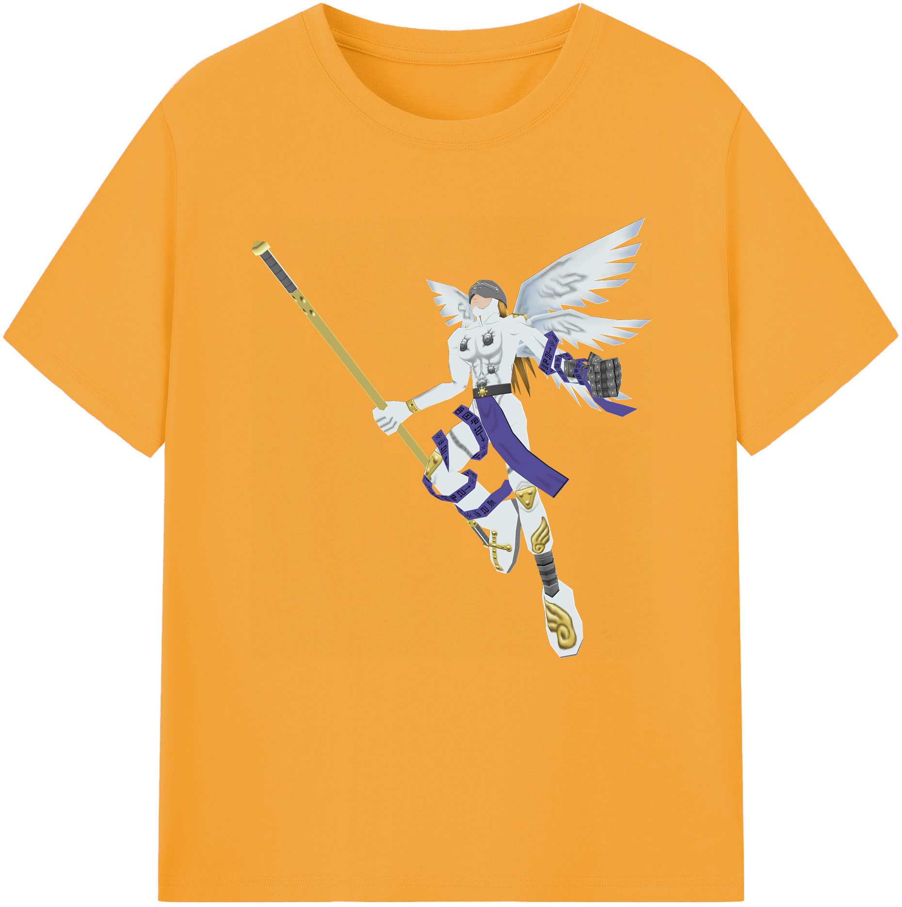 （画像用） Digimon デジタルモンスター/デジモン 綿100％半袖Tシャツ（フロントプリント）