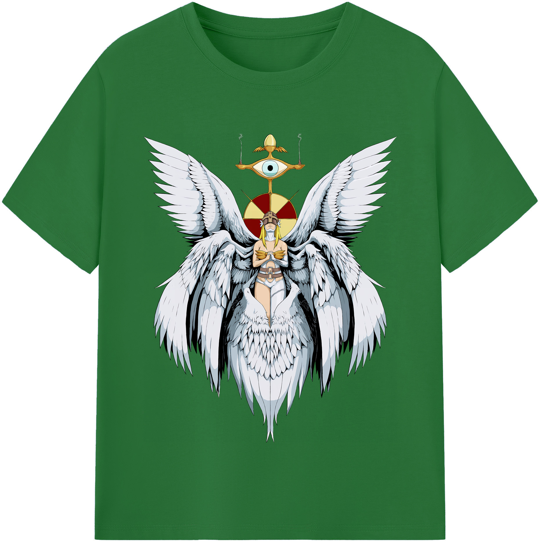 （画像用） Digimon デジタルモンスター/デジモン 綿100％半袖Tシャツ（フロントプリント）