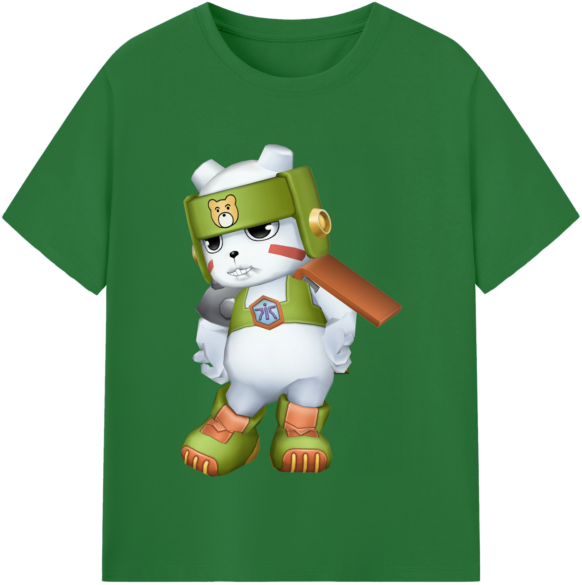 （画像用） Digimon デジタルモンスター/デジモン 綿100％半袖Tシャツ（フロントプリント）