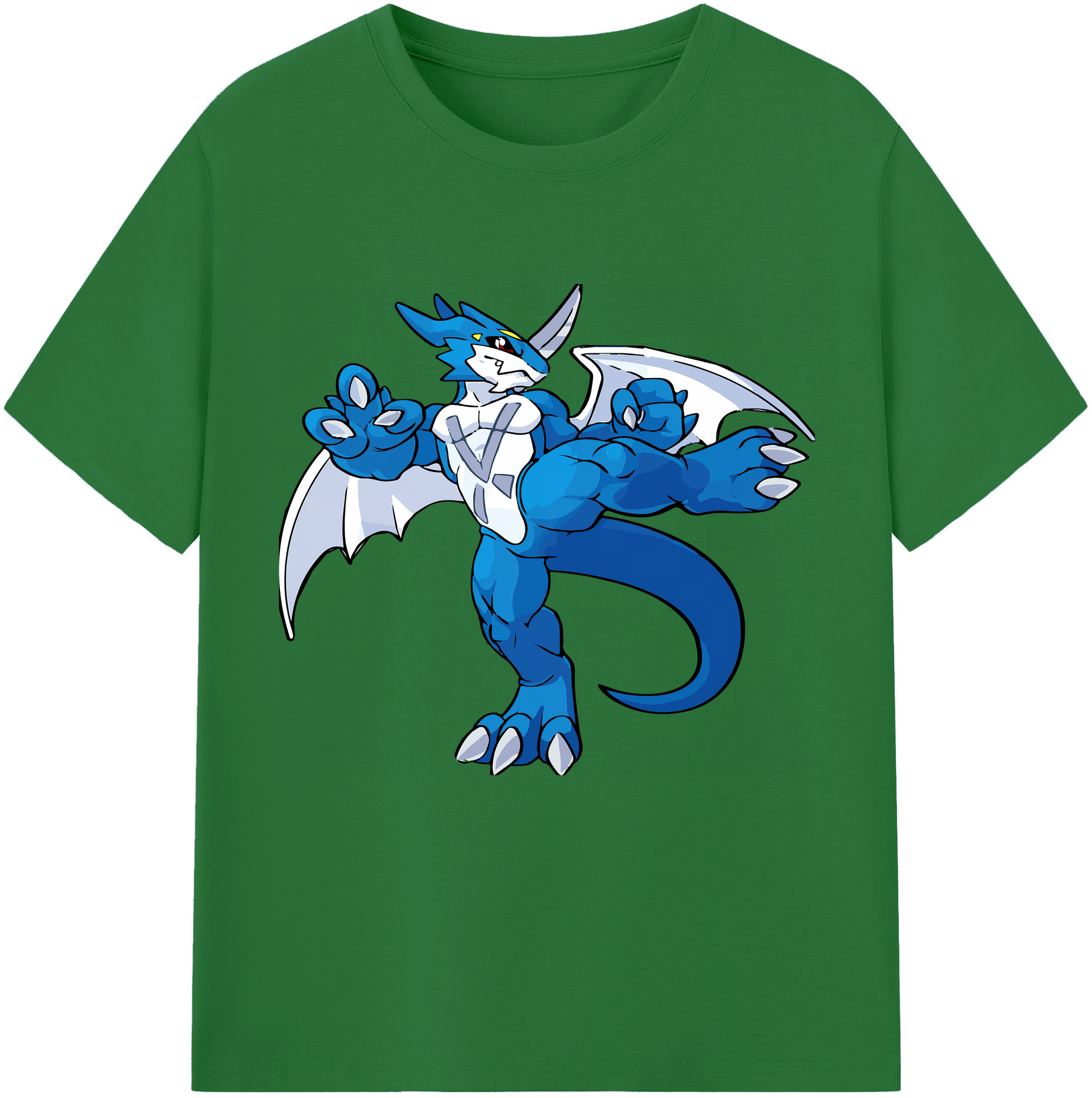 （画像用） Digimon デジタルモンスター/デジモン 綿100％半袖Tシャツ（フロントプリント）