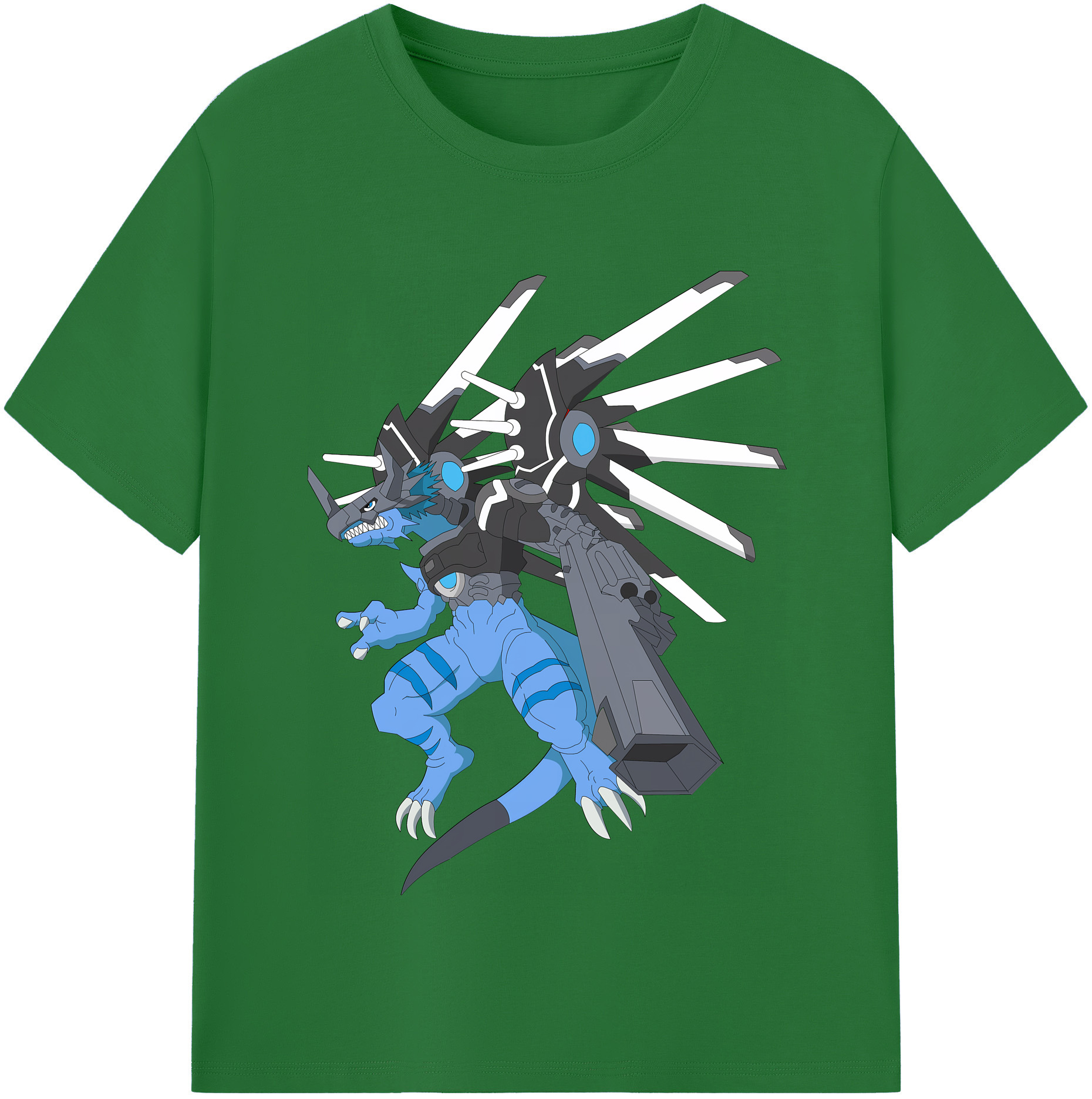（画像用） Digimon デジタルモンスター/デジモン 綿100％半袖Tシャツ（フロントプリント）